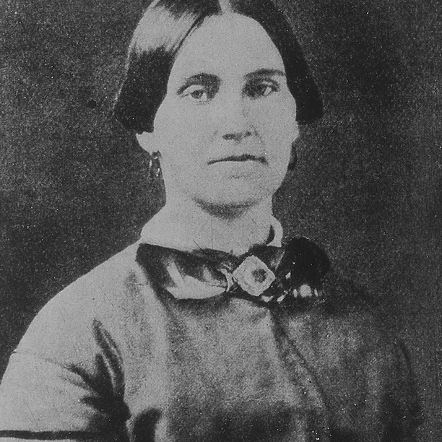 Mary Elizabeth Jenkins Surratt (1820 or May 1823 – July 7, 1865) Dated 1865