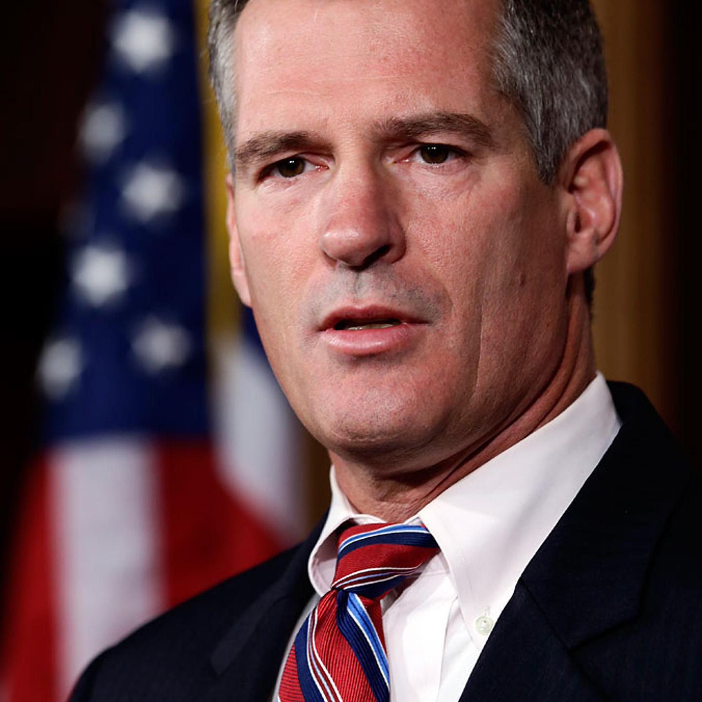 Sen. Scott Brown on Capitol Hill in 2012.