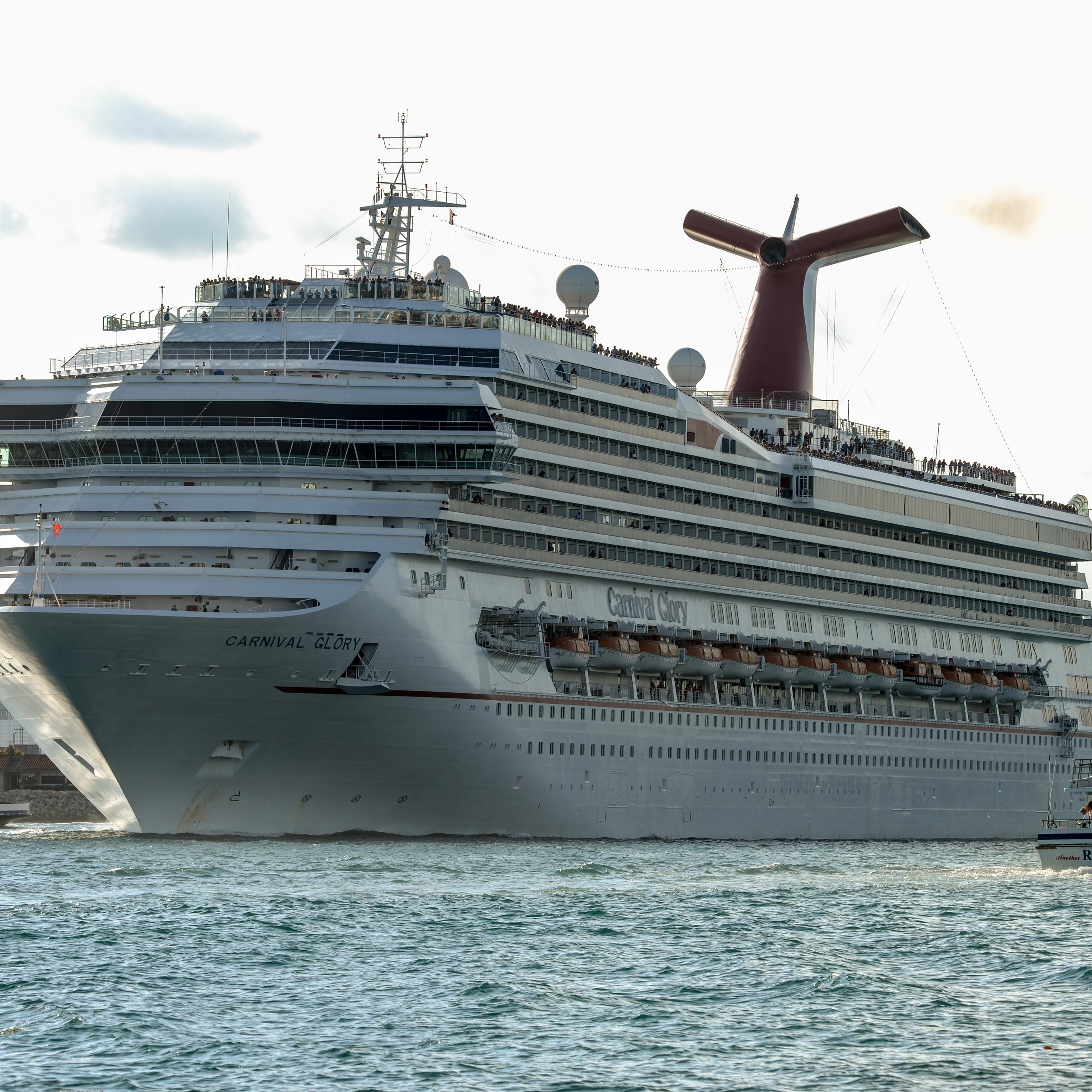 Carnival Cruise Ships At The Port Of Miami