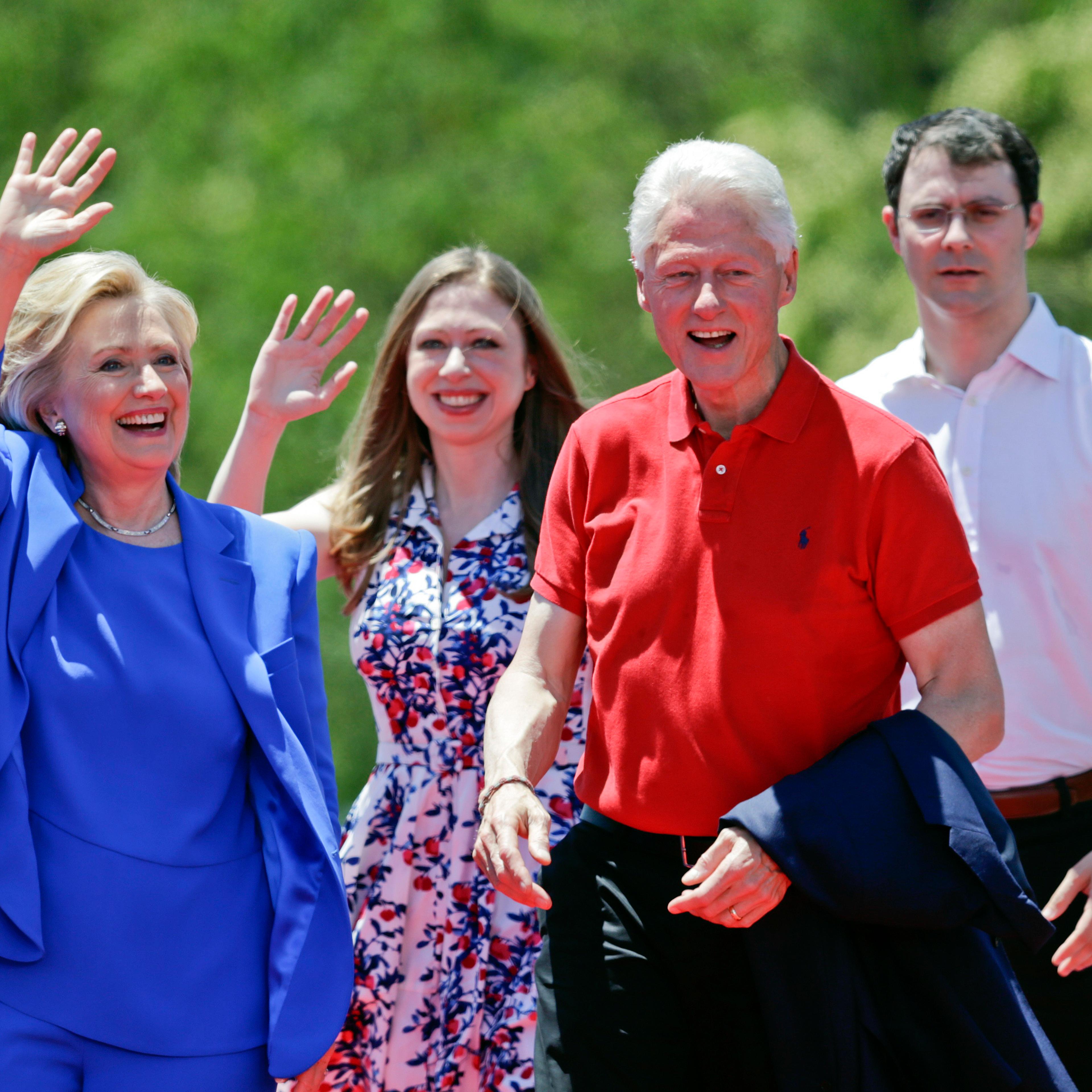 Hillary Rodham Clinton, Bill Clinton, Chelsea Clinton, Marc Mezvinsky