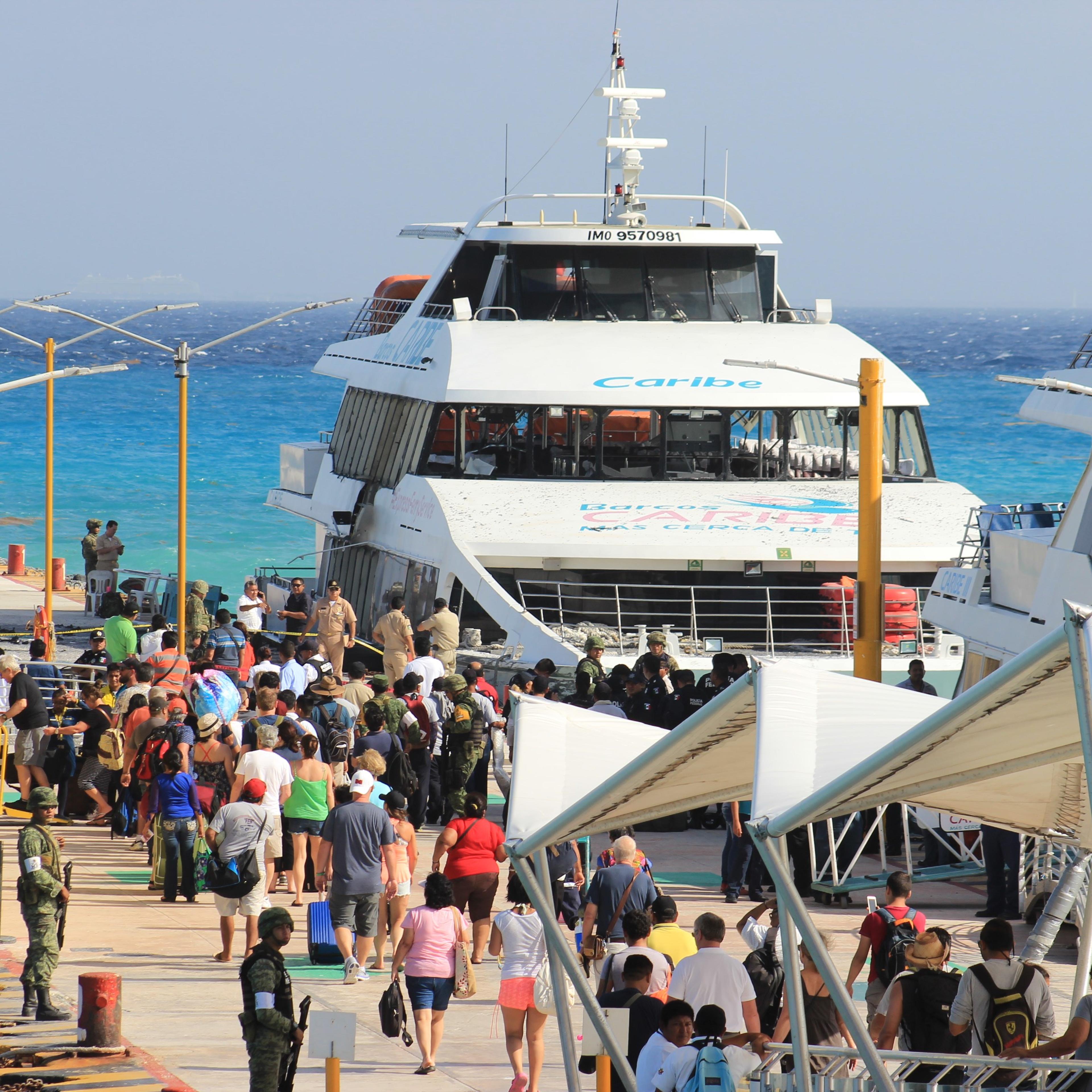 MEXICO-FERRY-EXPLOSION