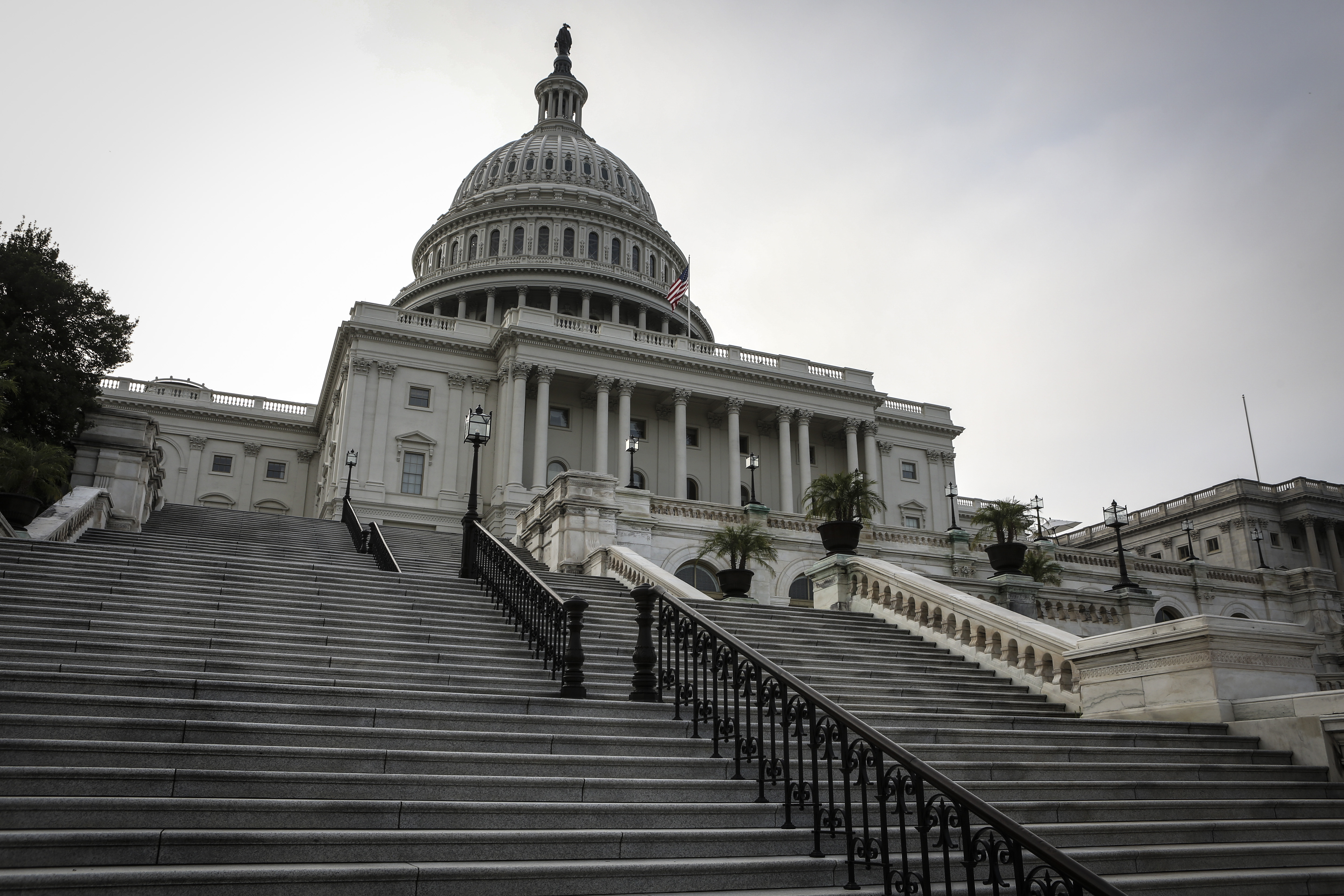 WASHINGTON, DC - JULY 28: The West Front of the U.S. Capitol is
