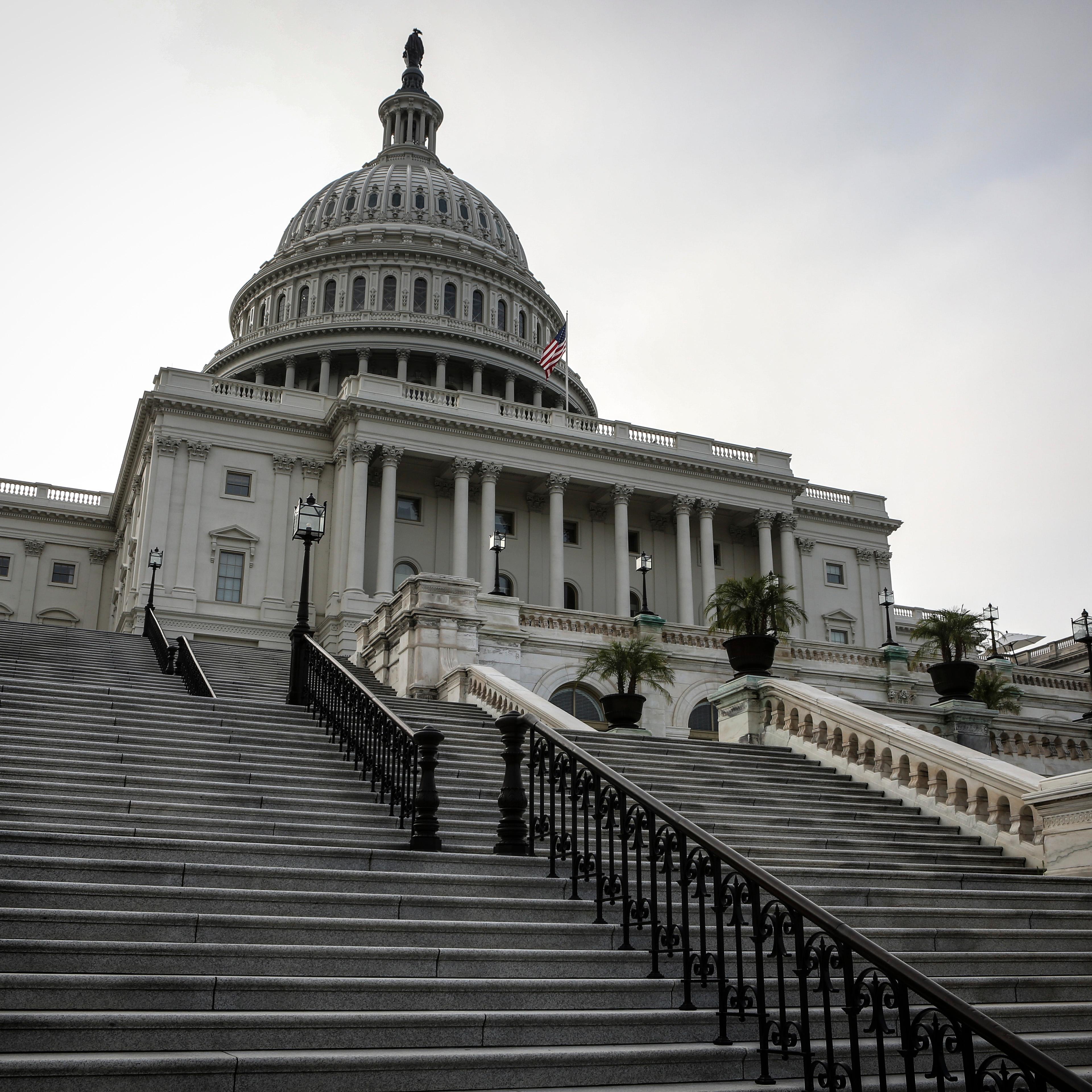 WASHINGTON, DC - JULY 28: The West Front of the U.S. Capitol is