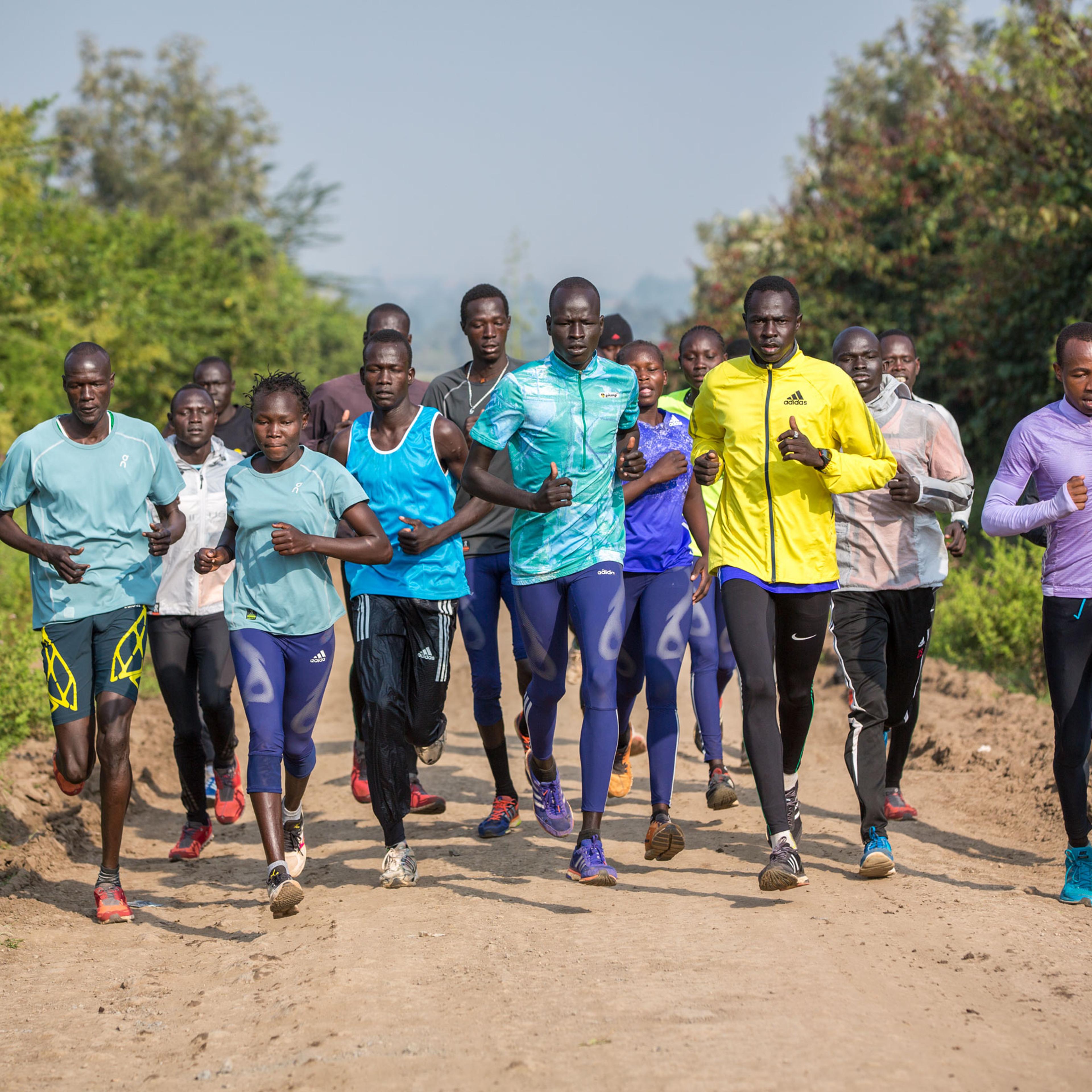 At Loroupe’s training center in Kenya, refugee runners worked hard to earn one of 10 spots on the squad bound for Brazil