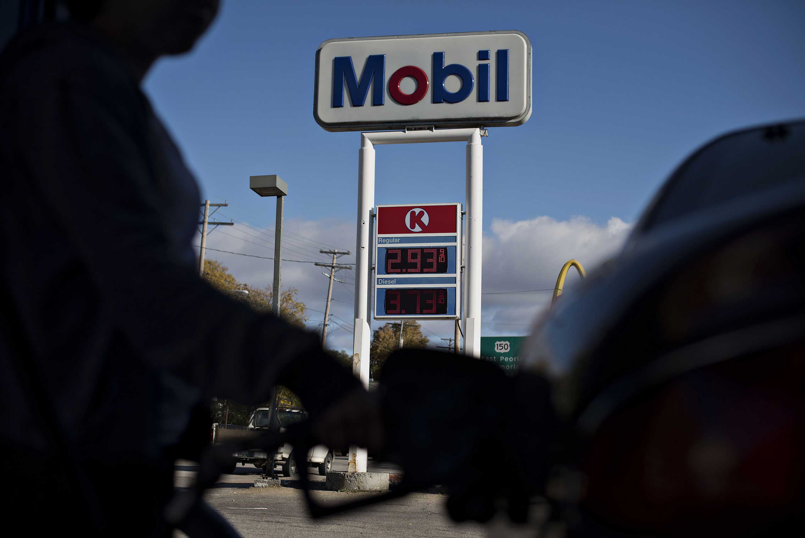 Exxon Mobil Corp. Gas Stations Ahead Of Earnings Figures