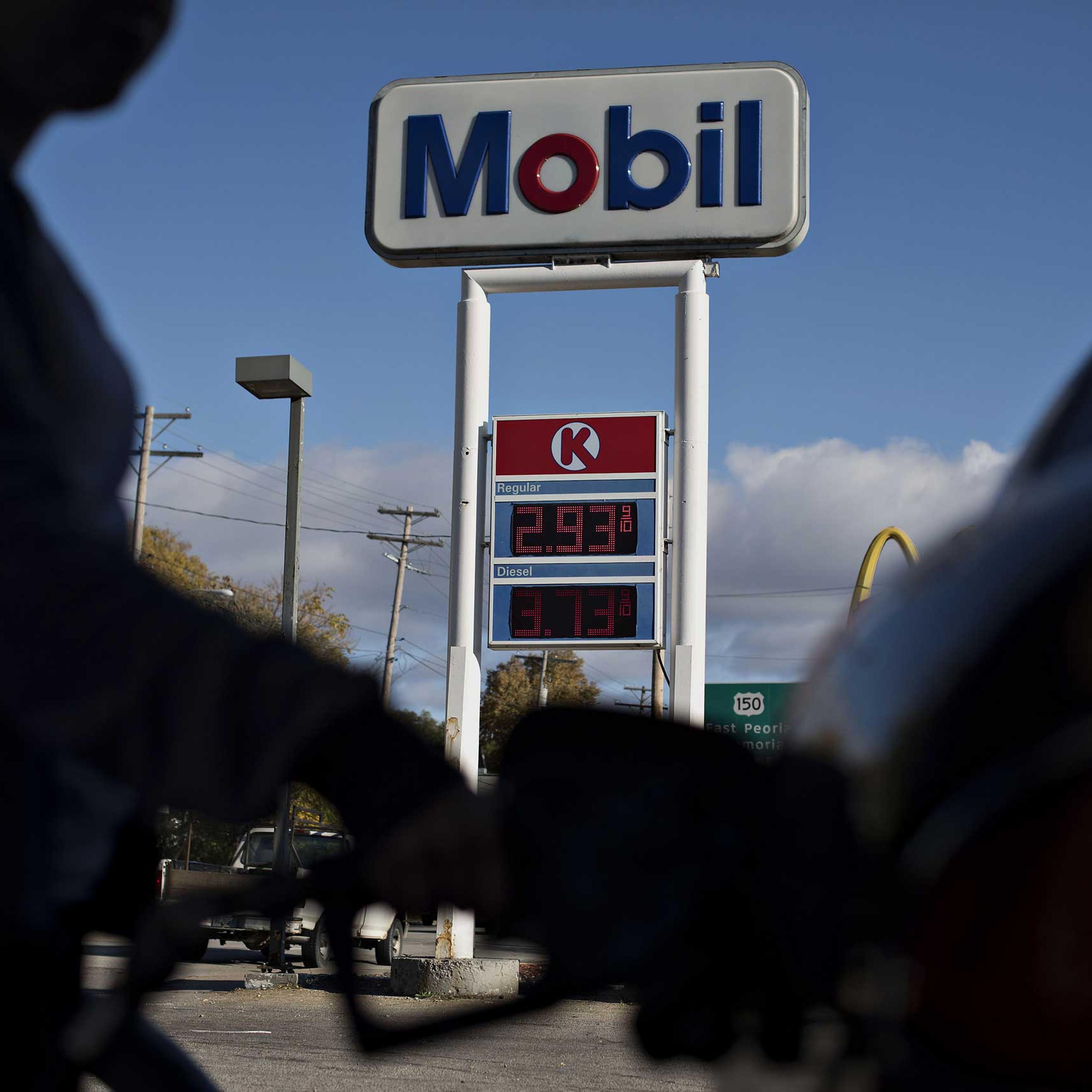 Exxon Mobil Corp. Gas Stations Ahead Of Earnings Figures