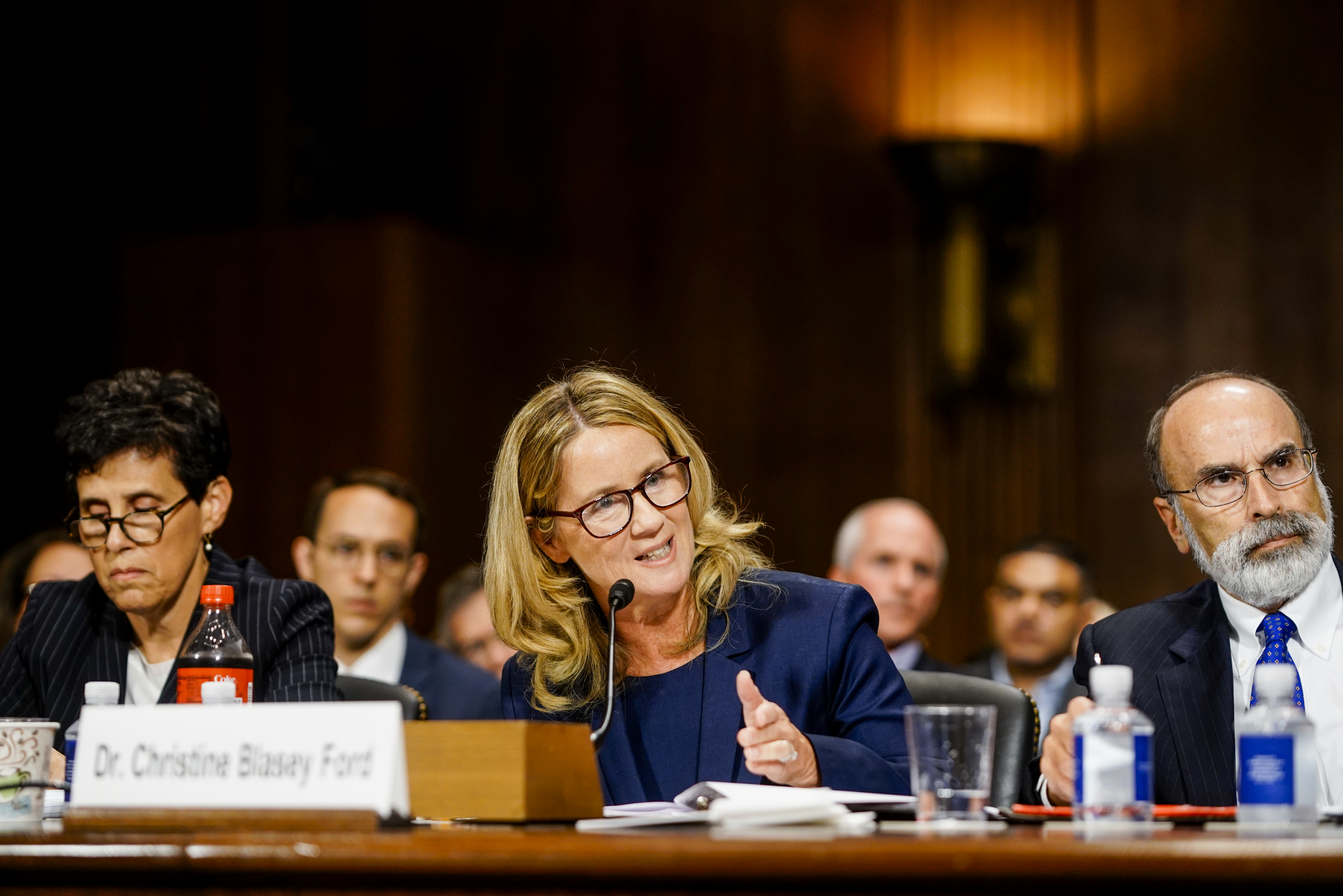 Dr. Christine Blasey Ford Testifies To Senate Judiciary Committee