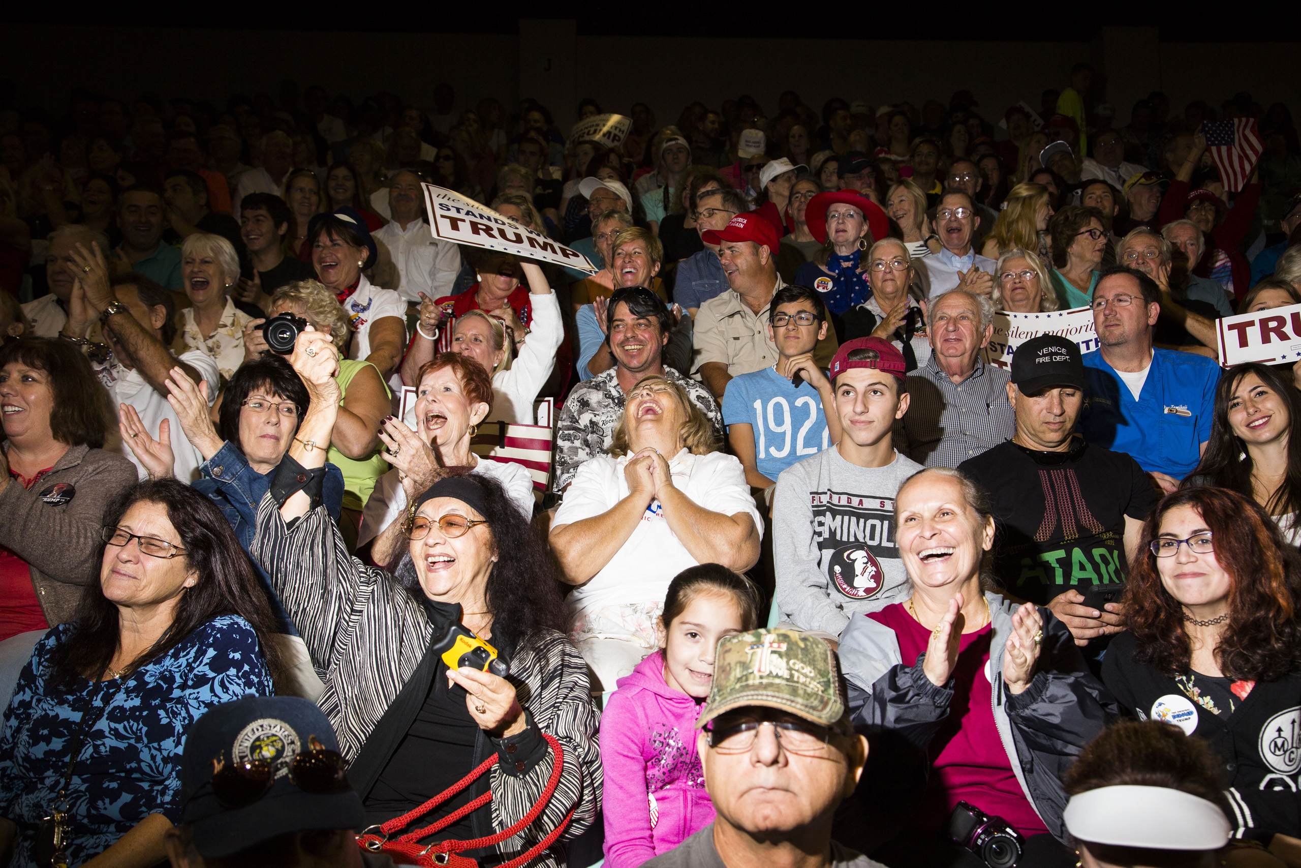 Donald Trump Supporters: See Photos From His Rallies