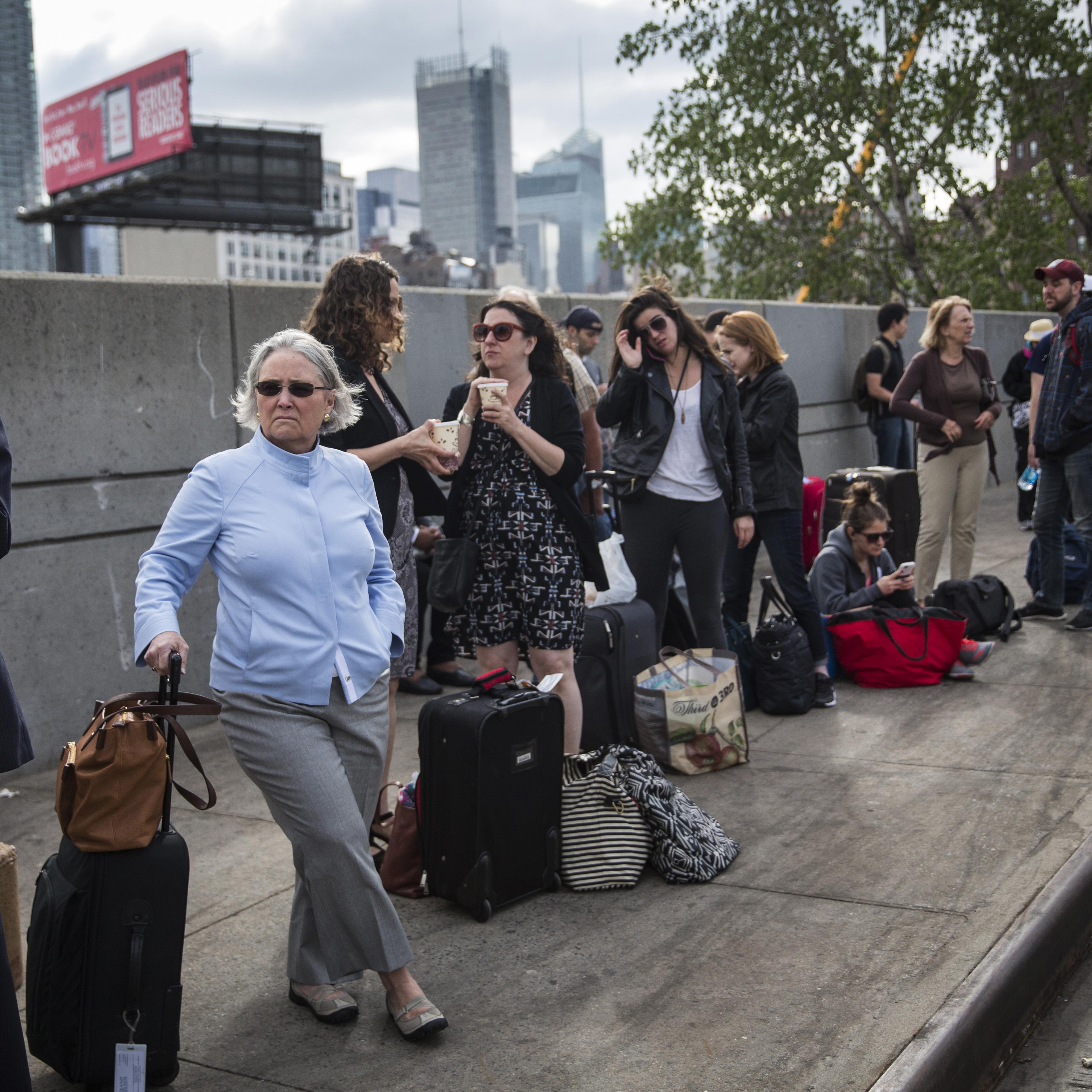 East Coast Amtrak Train Service Disrupted After Derailment Of Train In Philadelphia Enroute From D.C. To New York City