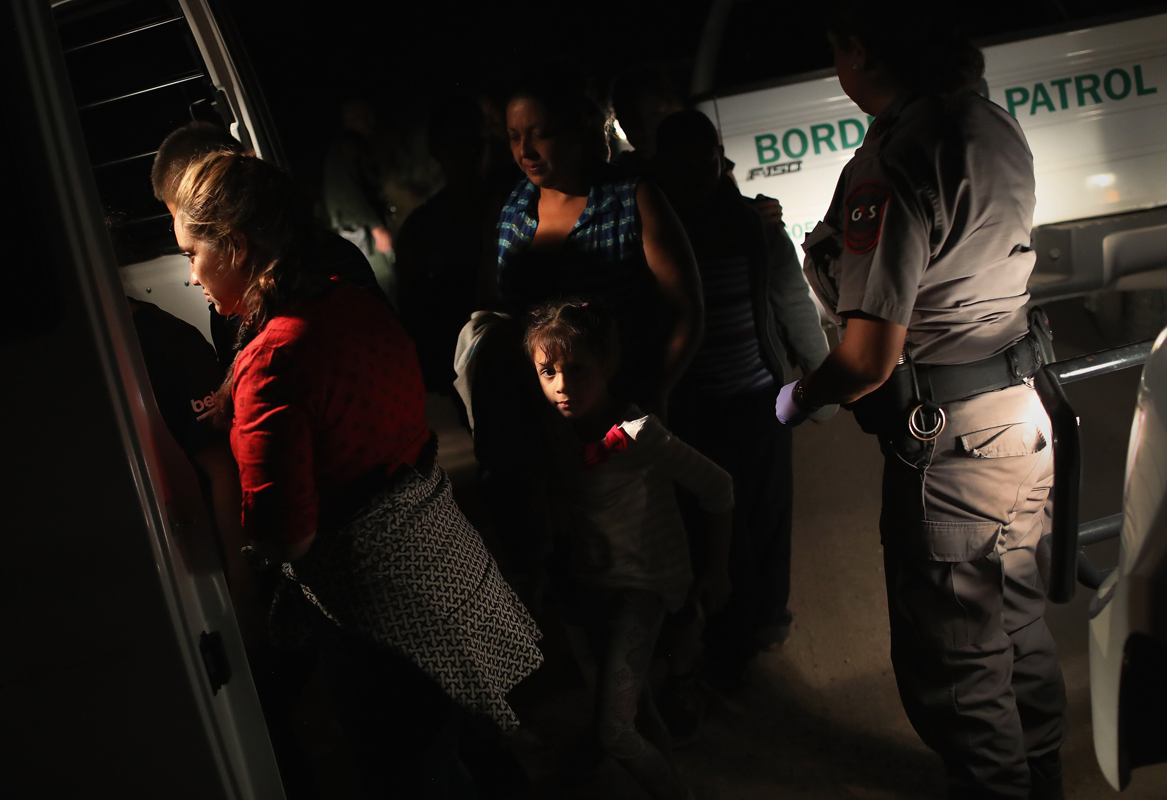 Immigrants Detained Texas