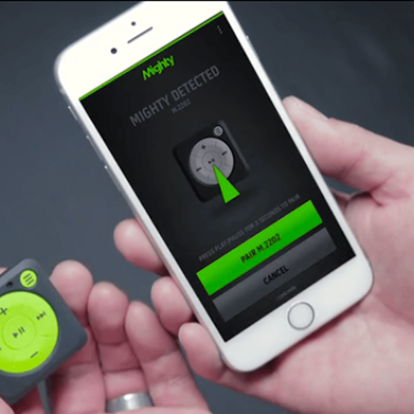 The Mighty streaming device and its accompanying mobile app