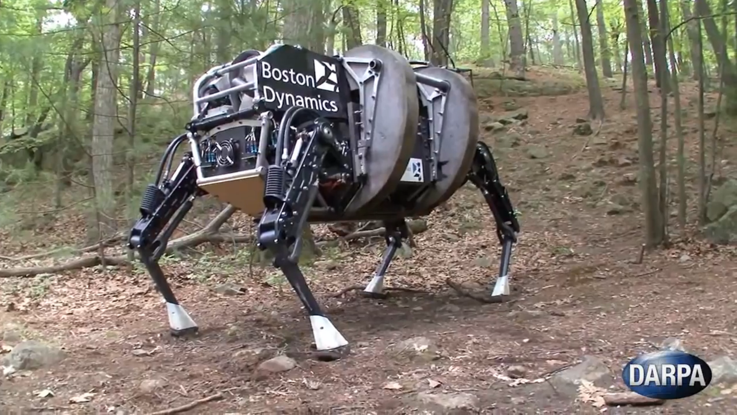 Boston Dynamics' Legged Squat Support System