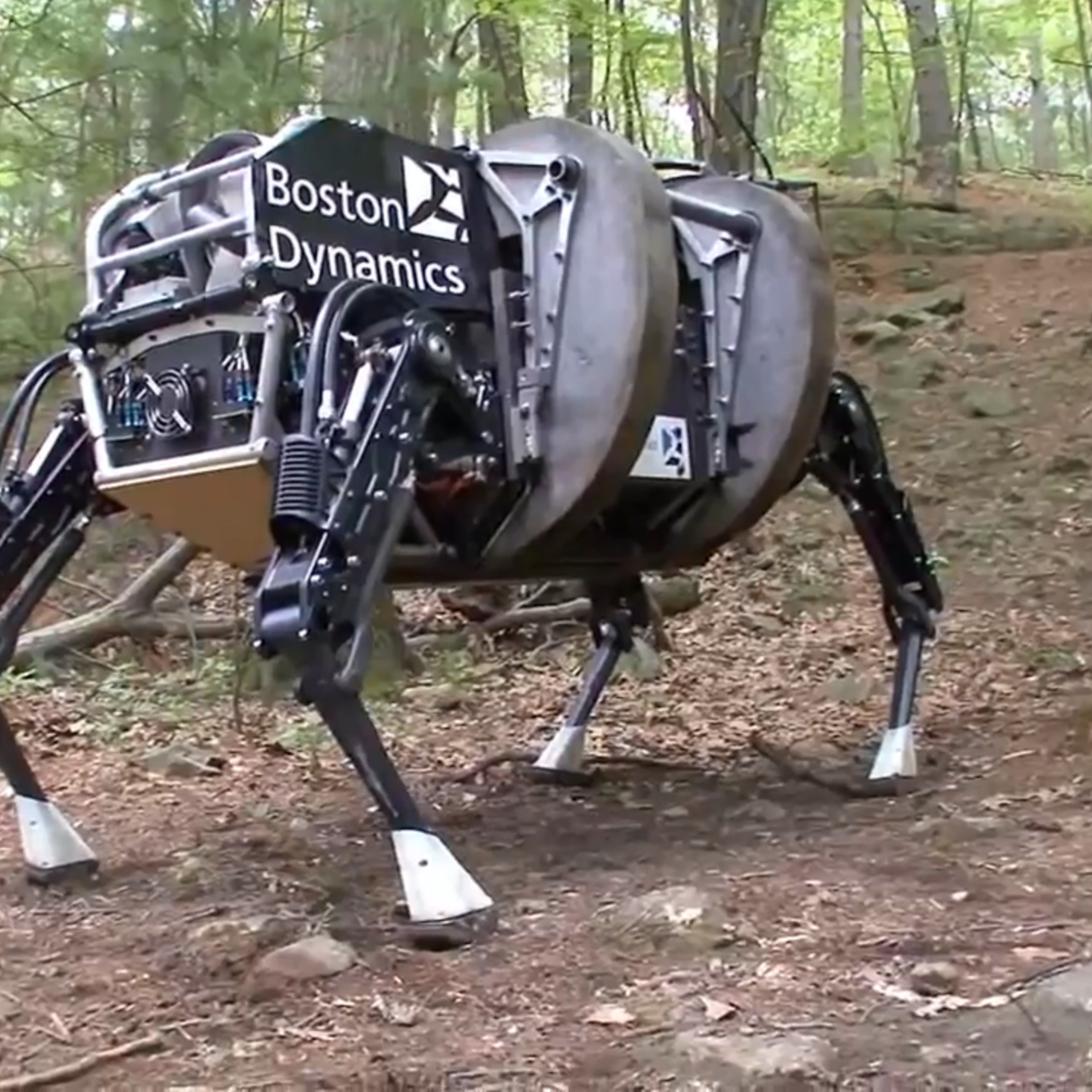 Boston Dynamics' Legged Squat Support System