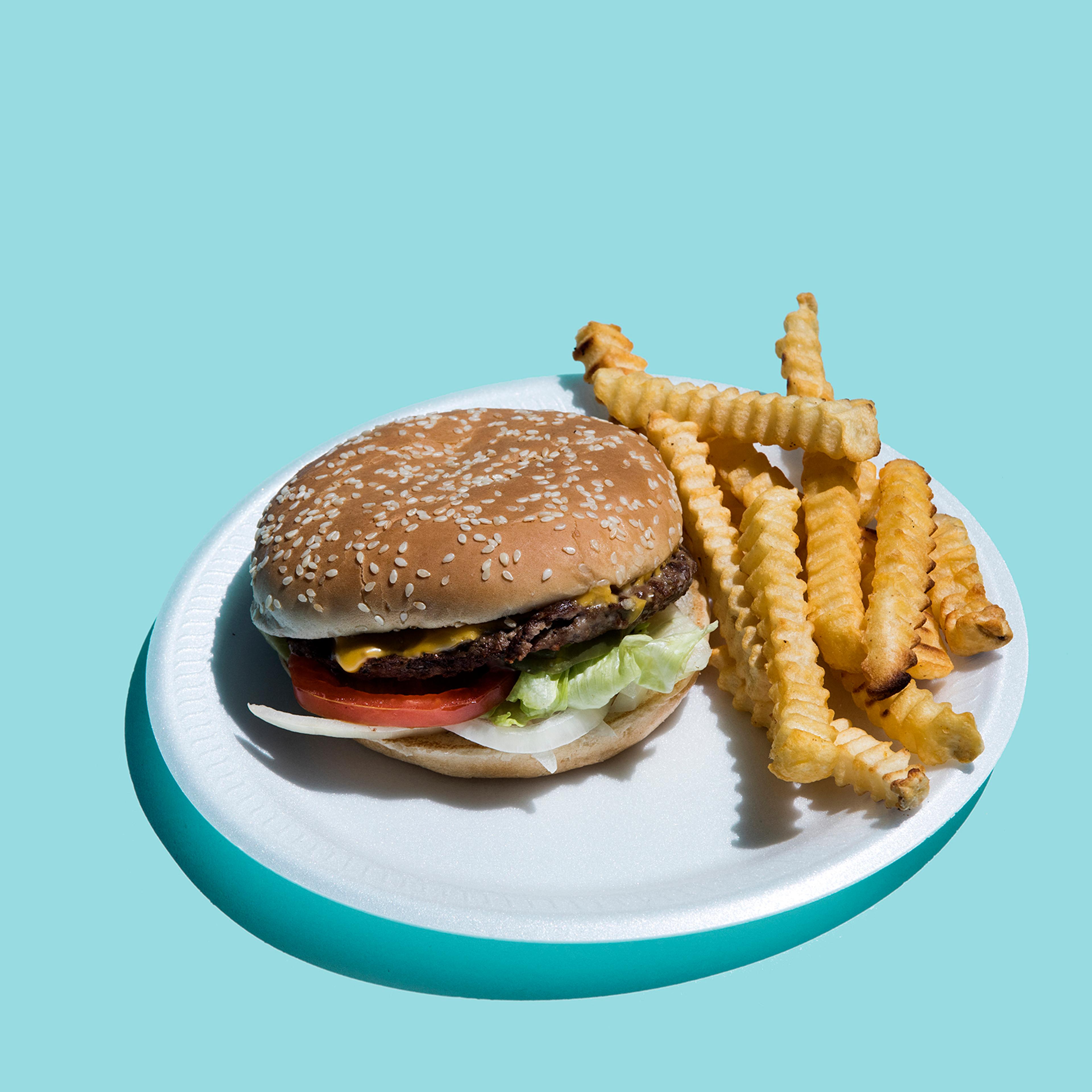 burger-fries-2-diet-junk-food-health-motto-stock