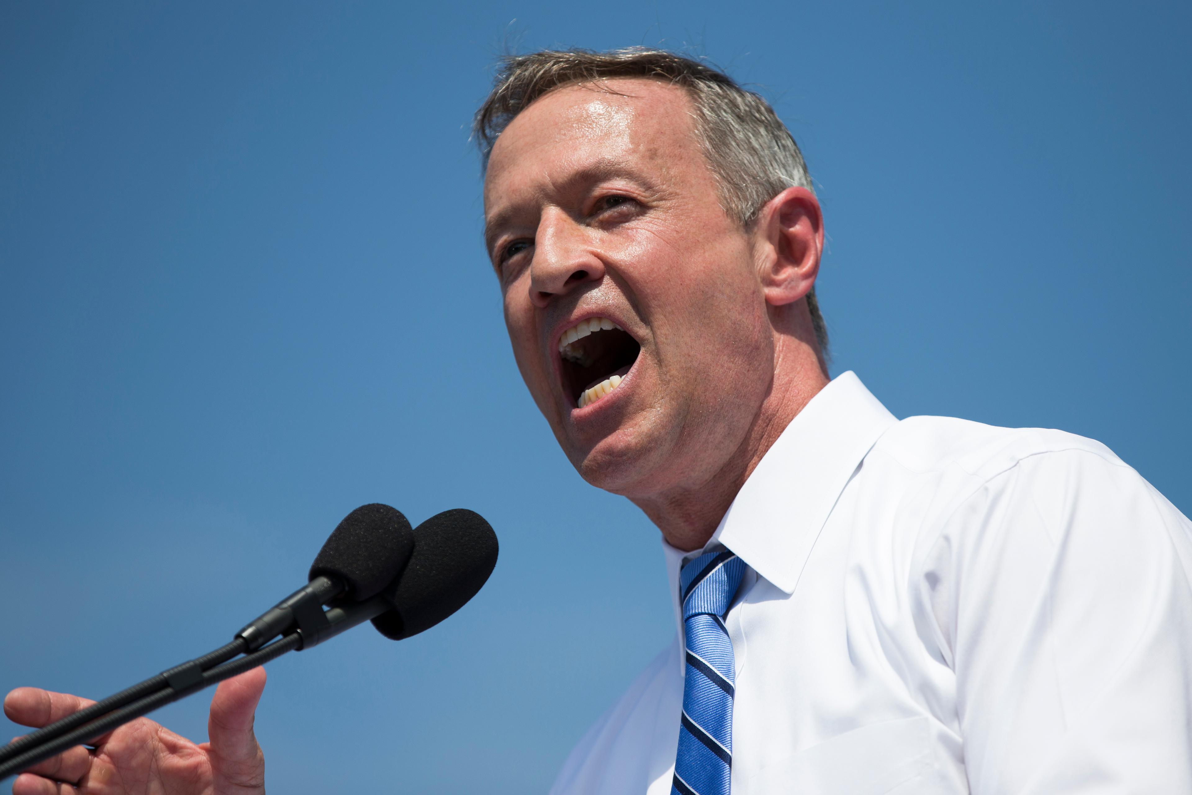 Martin O'Malley maryland presidential race