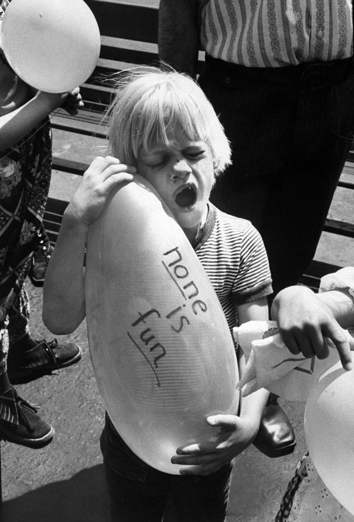 "NON" (National Organization for Non-parents; at Disneyland.