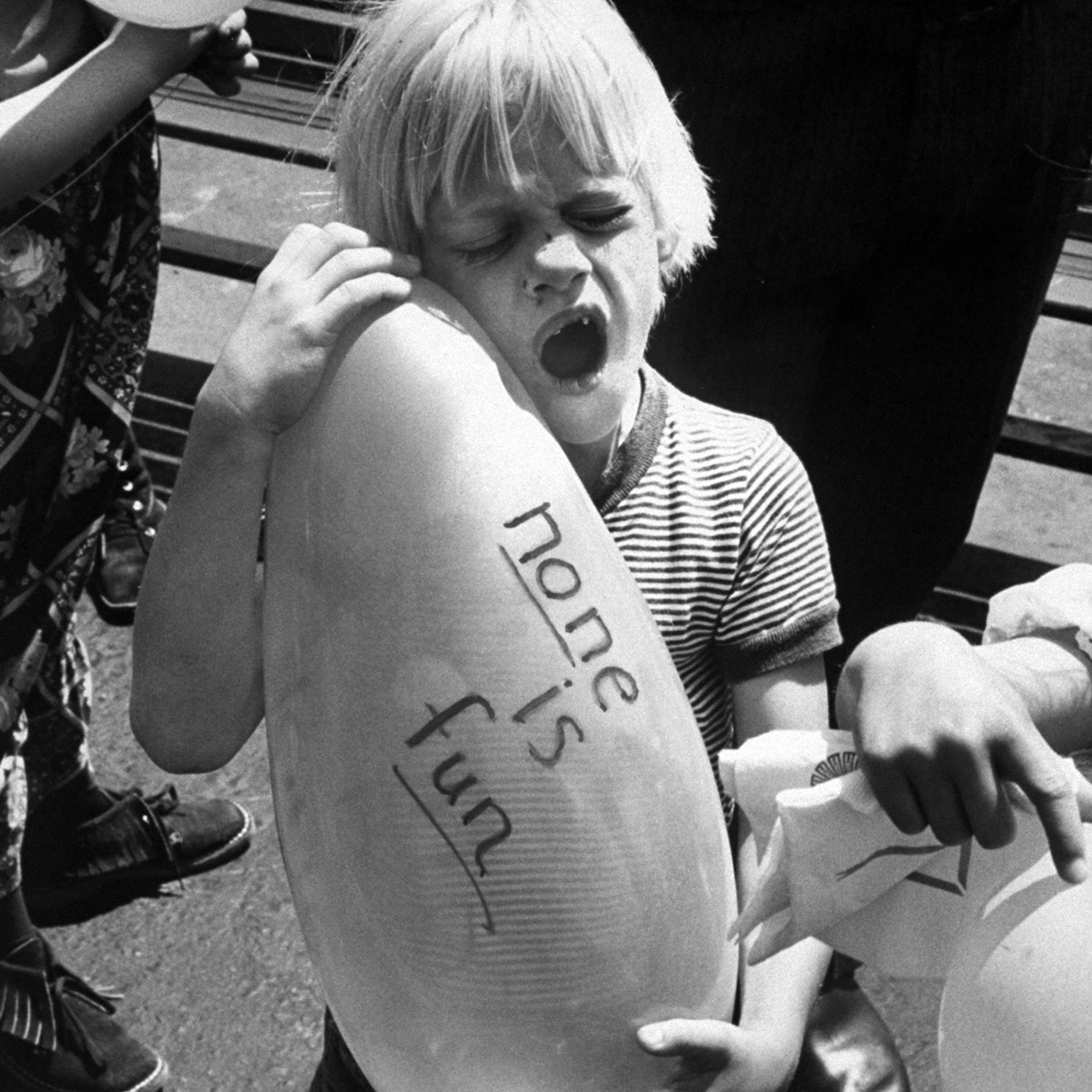 "NON" (National Organization for Non-parents; at Disneyland.