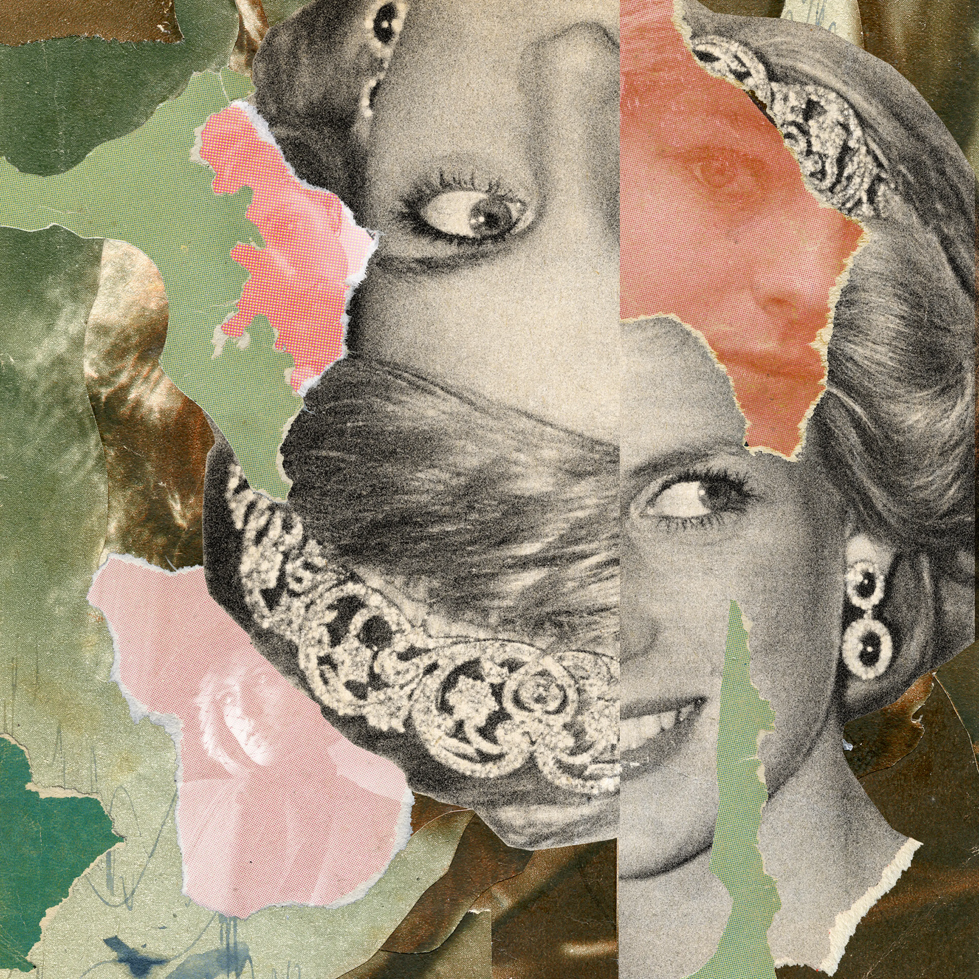 A photo illustration of Princess Diana