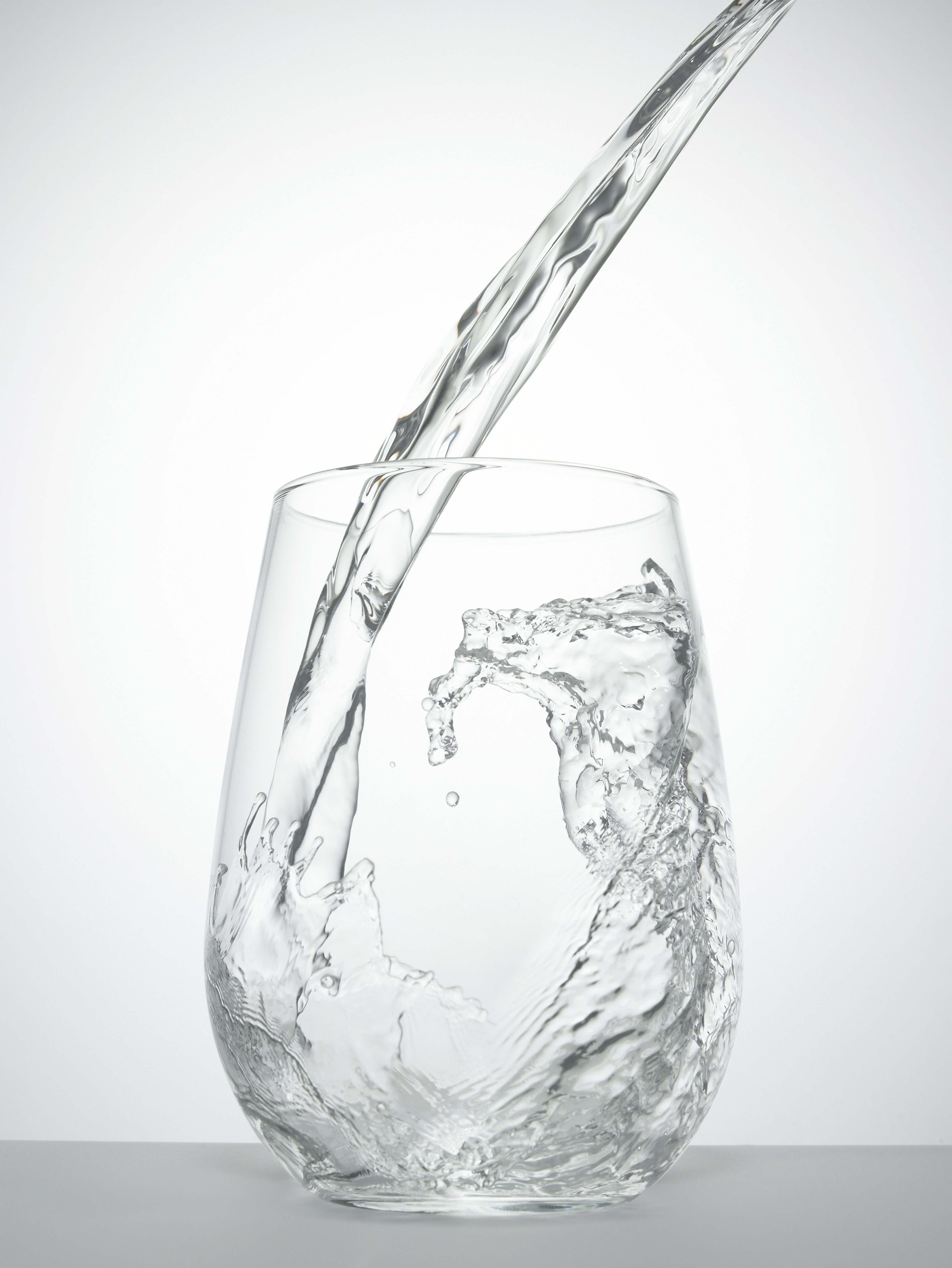 glass of water