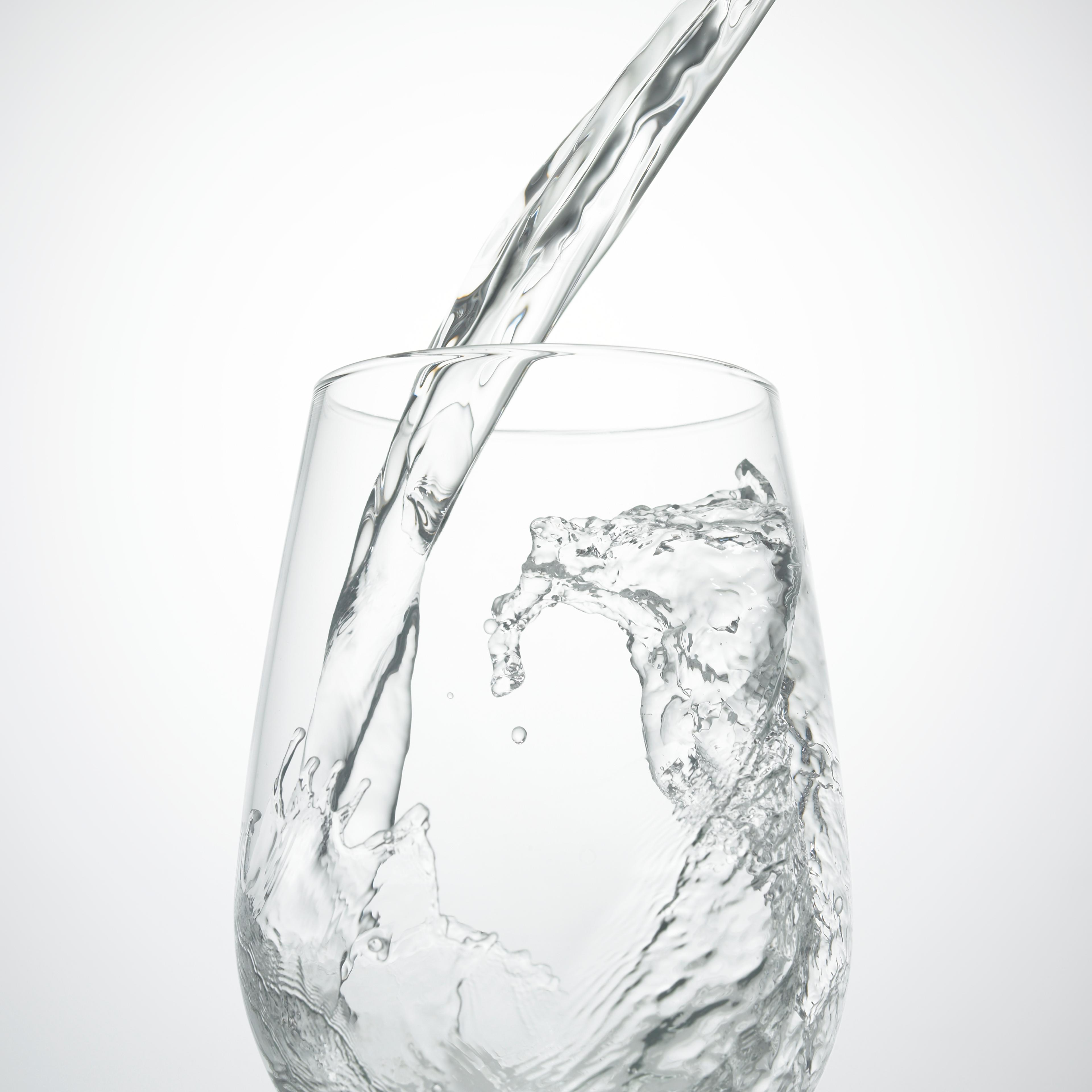 glass of water
