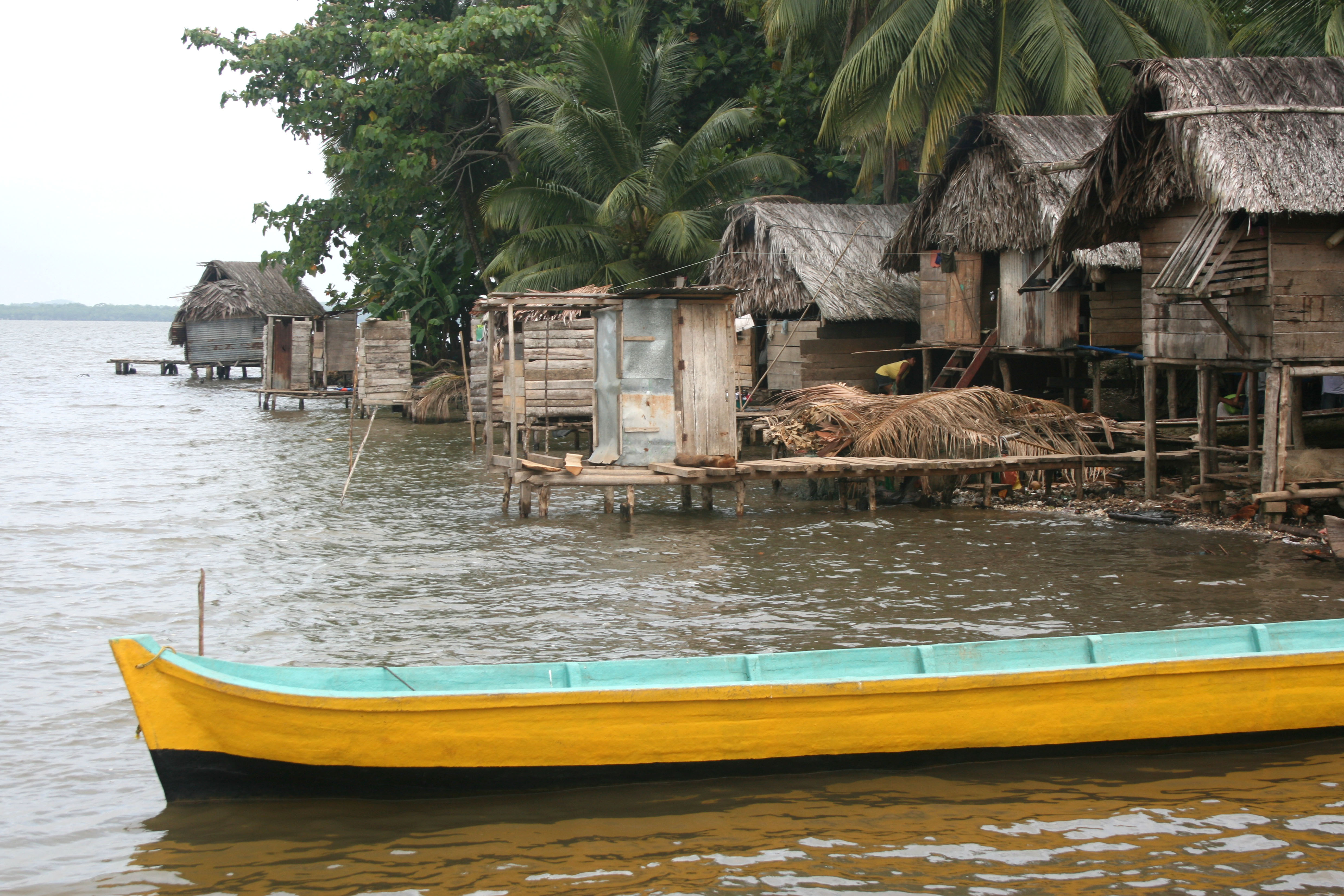 Nicaragua, Indigenous Island Of Rama Cay On Caribbean Coast.