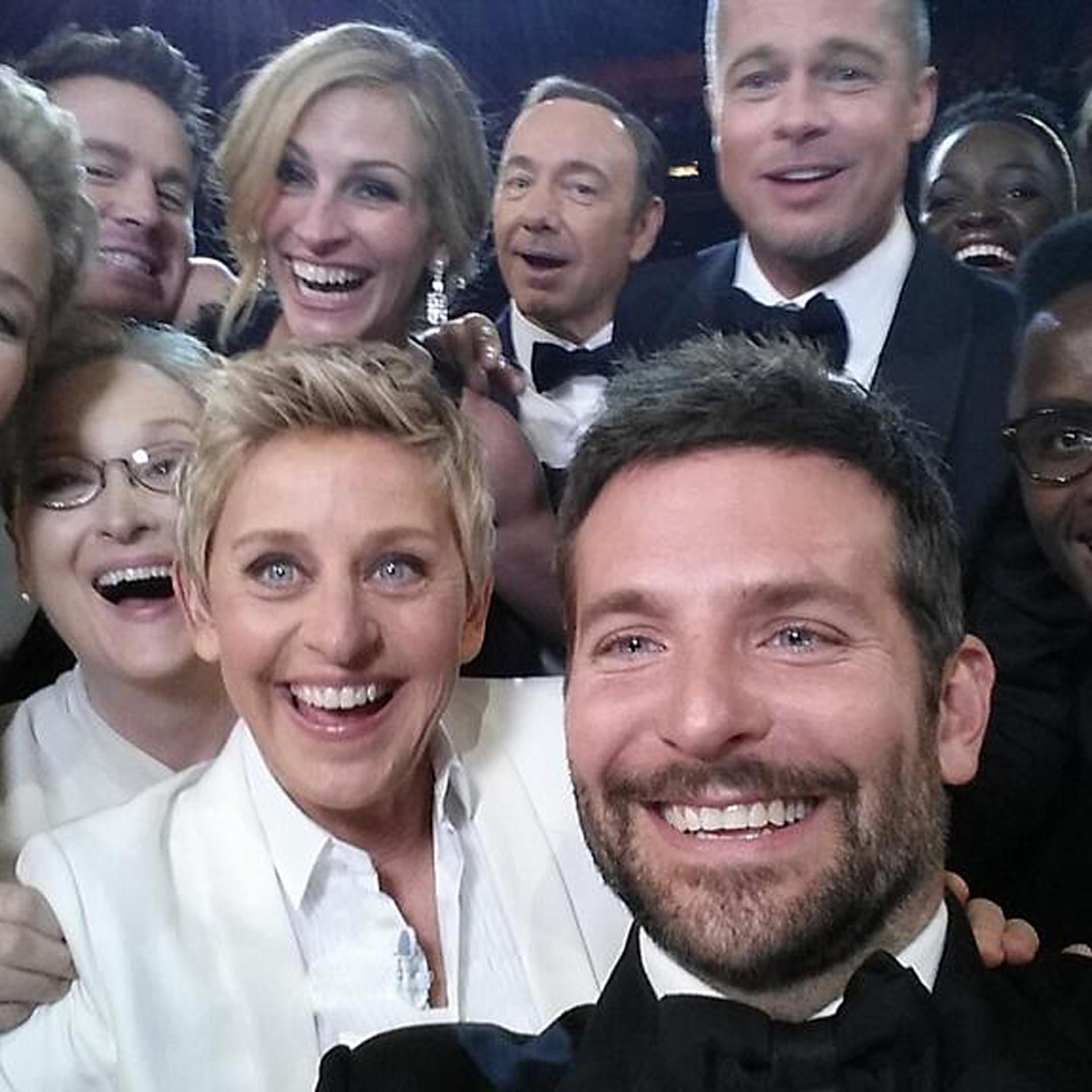 Ellen Degeneres's Oscar selfie