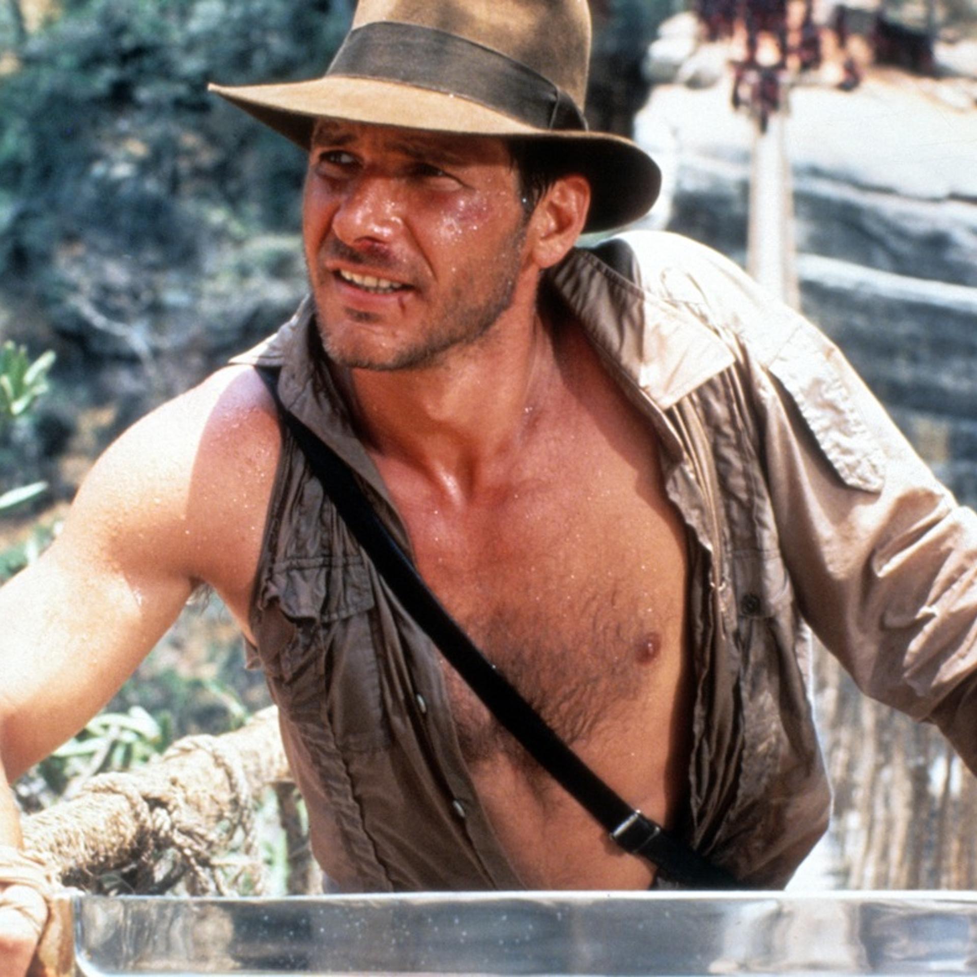 Harrison Ford In 'Indiana Jones And The Temple Of Doom'