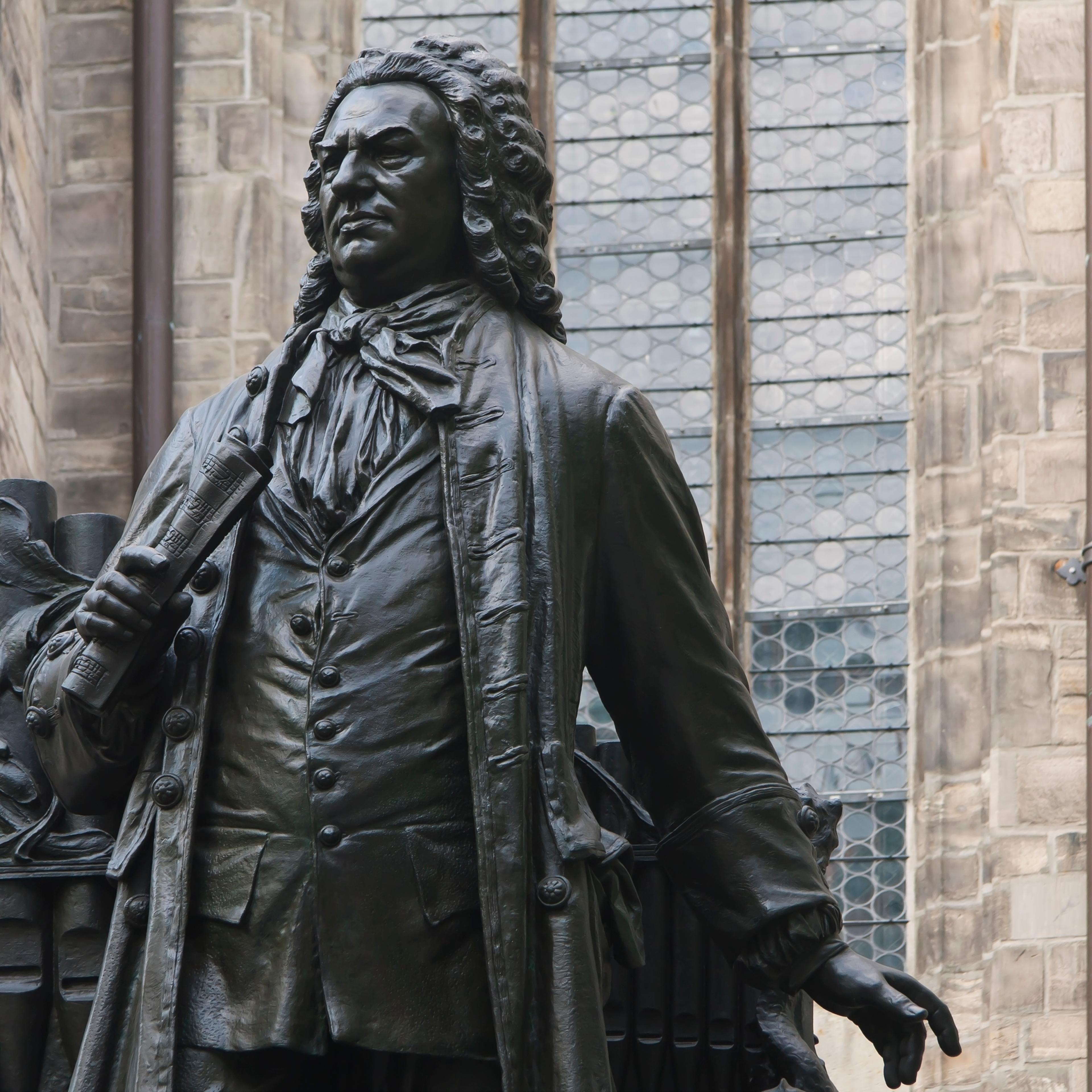 Johann Sebastian Bach Statue