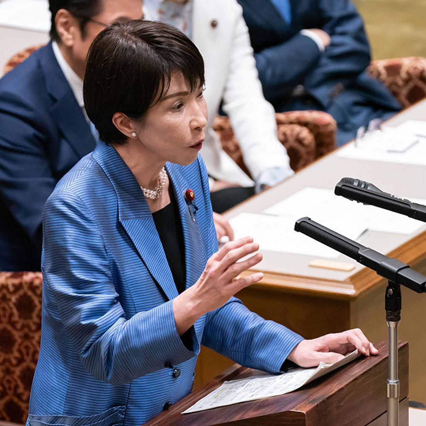 Japanese Prime Minister Sanae Takaichi Attends Party Leaders Debate