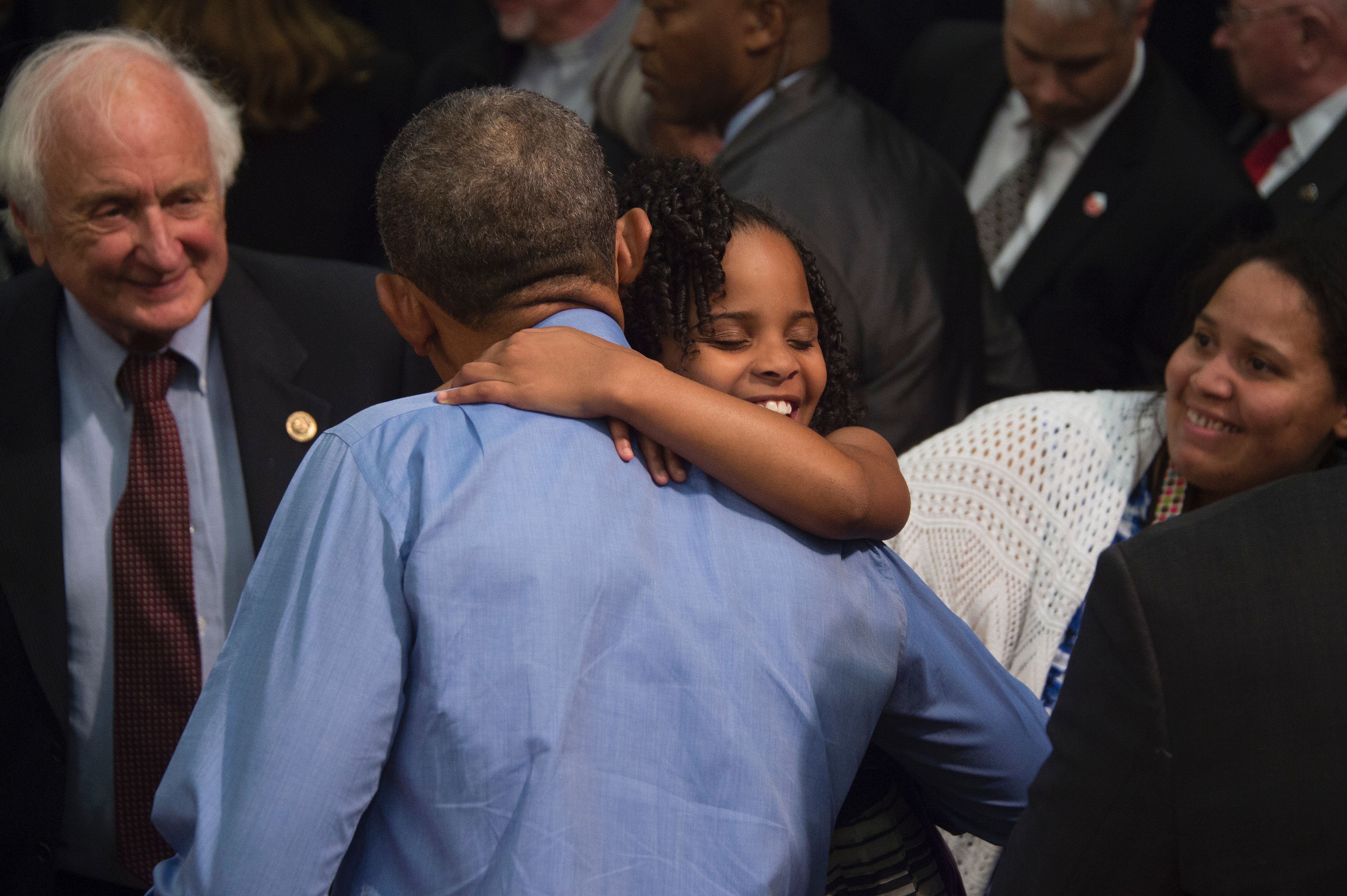 obama meets little miss flint