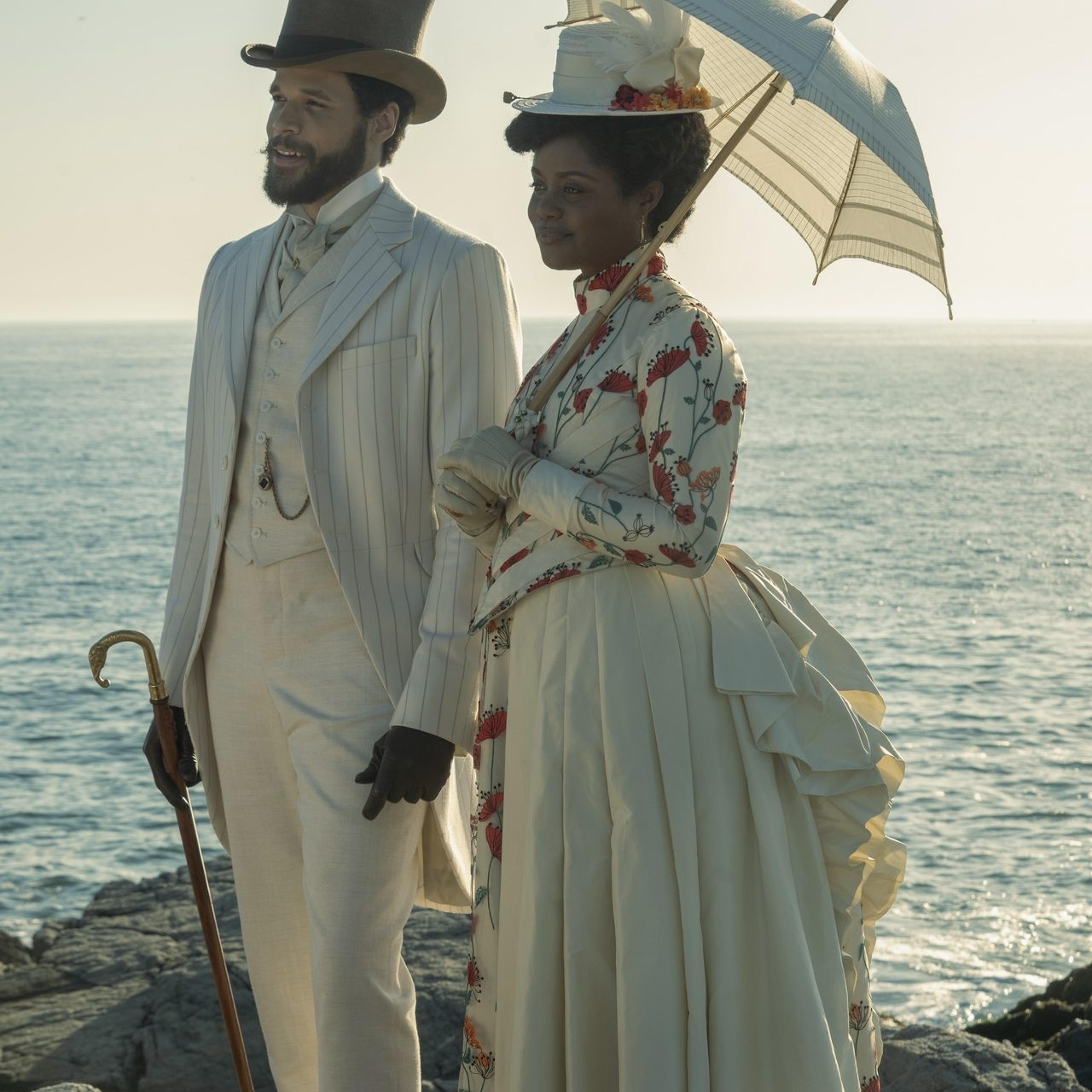 William Kirkland and Peggy Scott in Newport, Rhode Island, in The Gilded Age