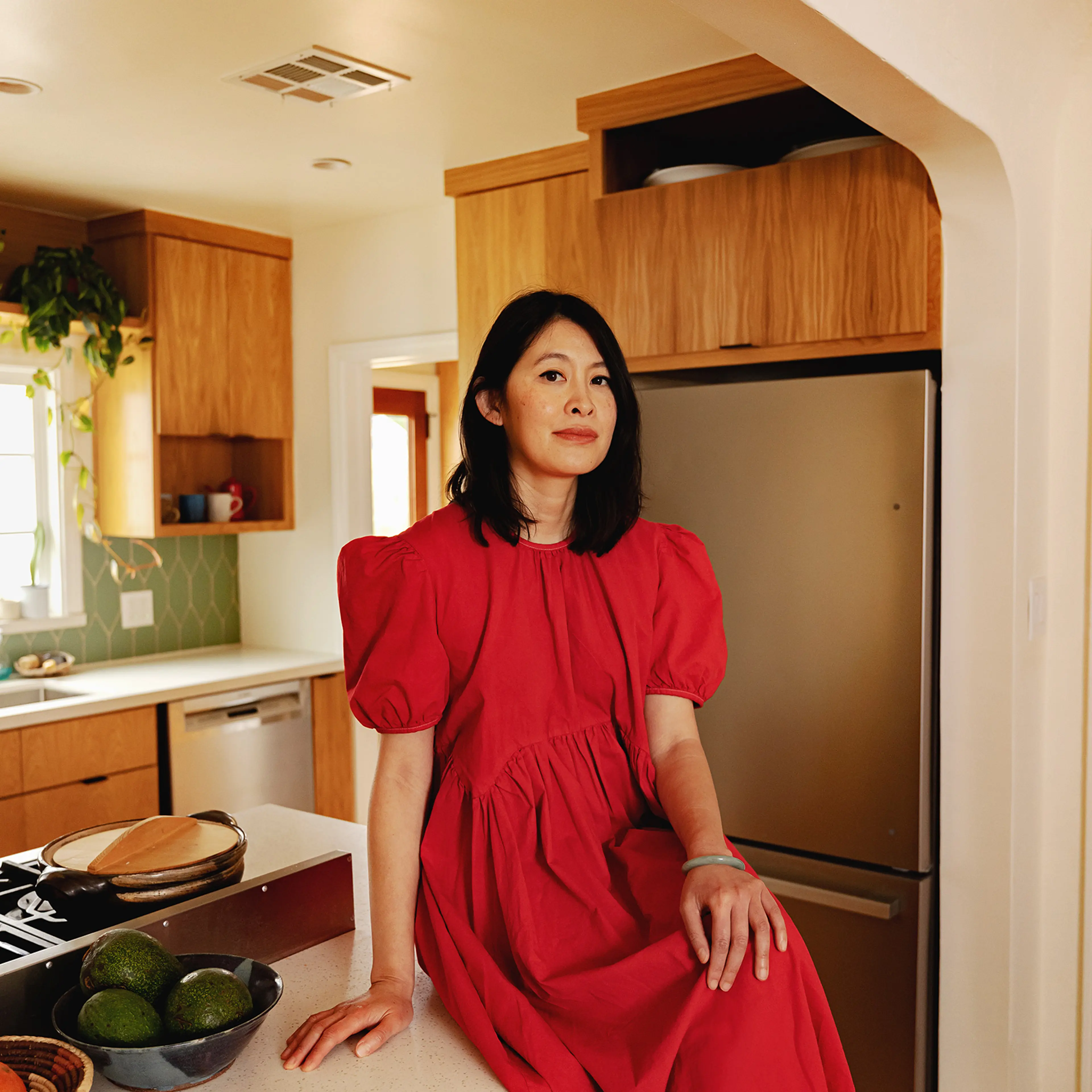 Rachel Khong at home in Los Angeles