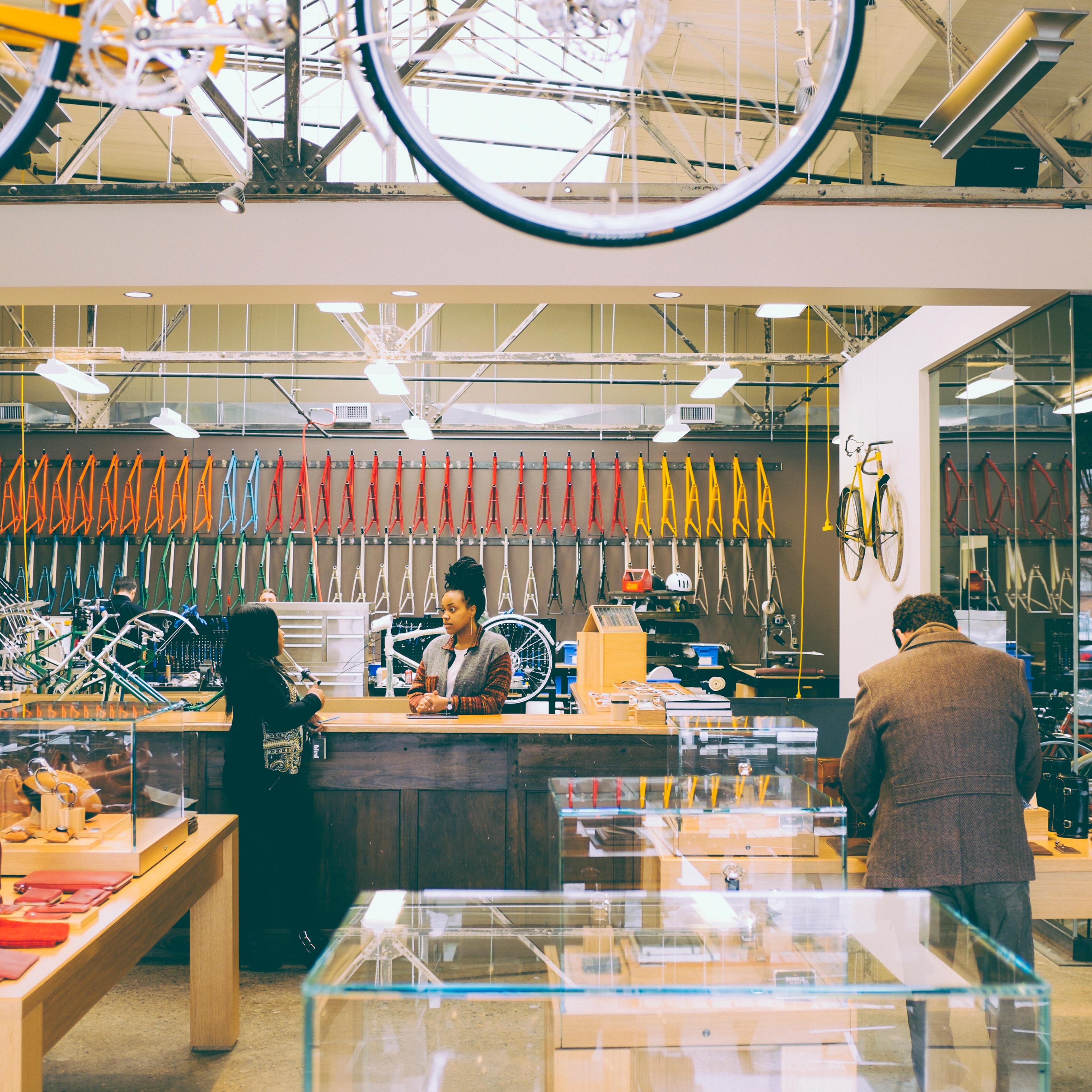 Shinola bike shop in Detroit, Rebuilding Detroit