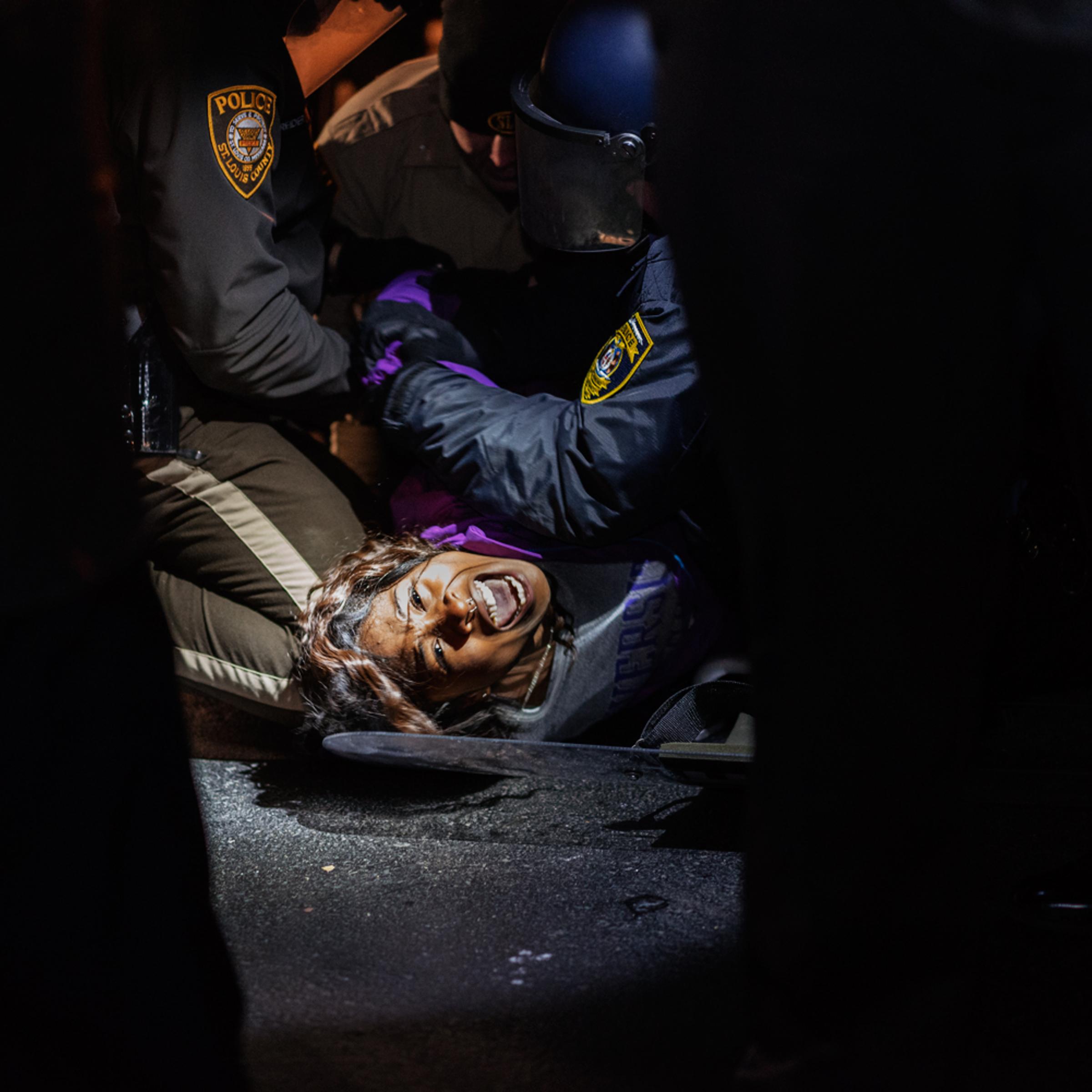 Ferguson Police Protester Dasha Jones