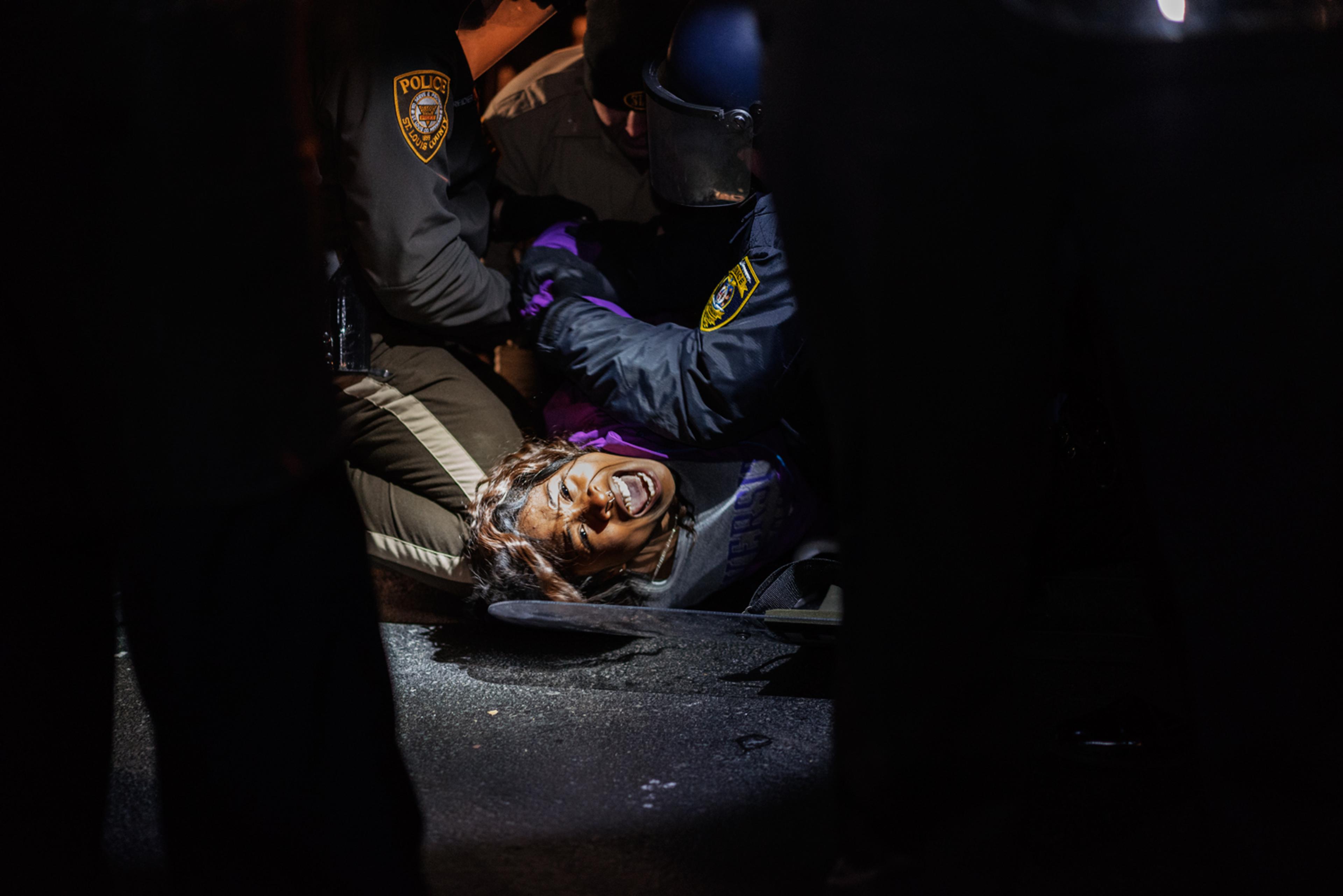 Ferguson Police Protester Dasha Jones