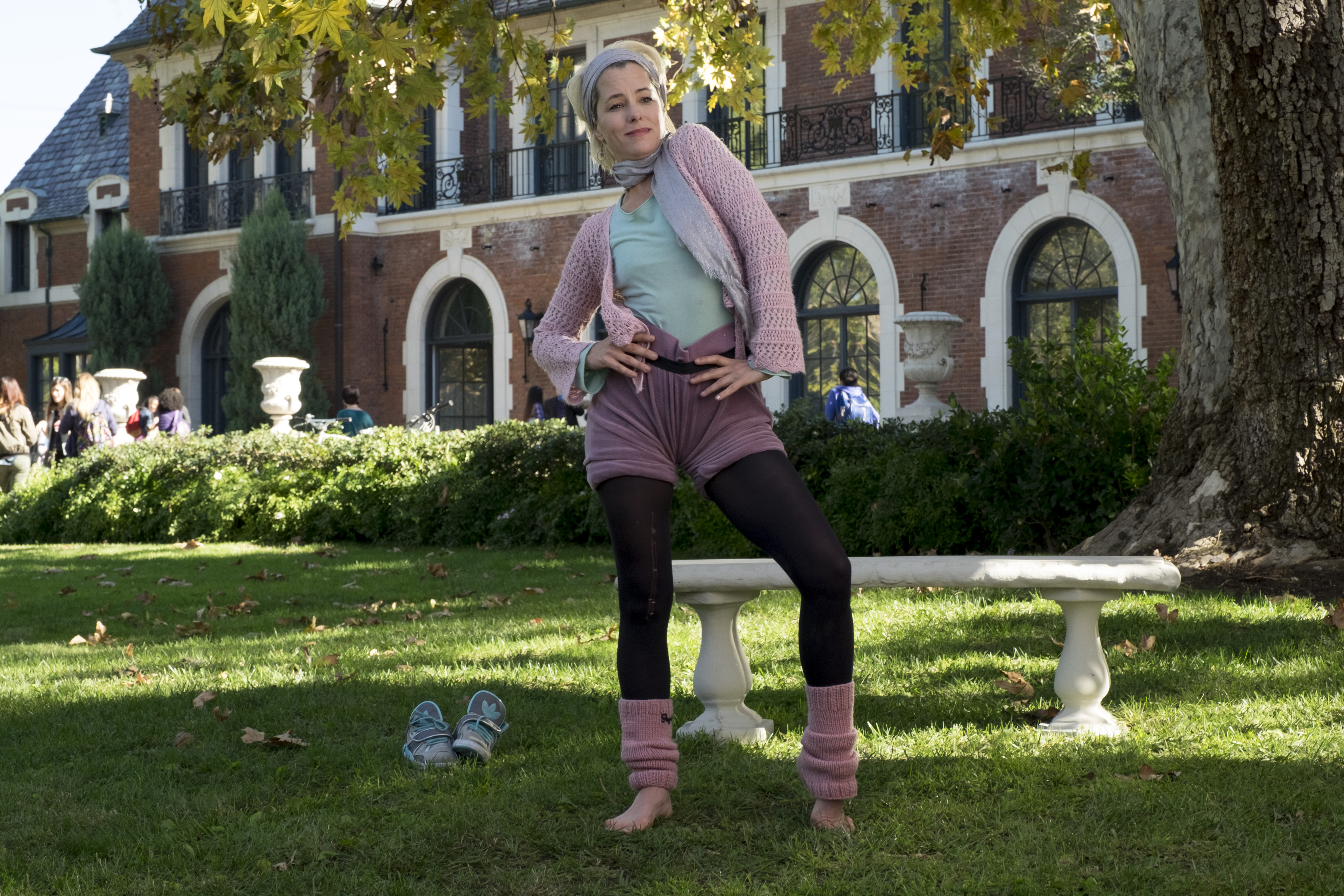 Parker Posey as Cindi Babineaux in 'Mascots.'