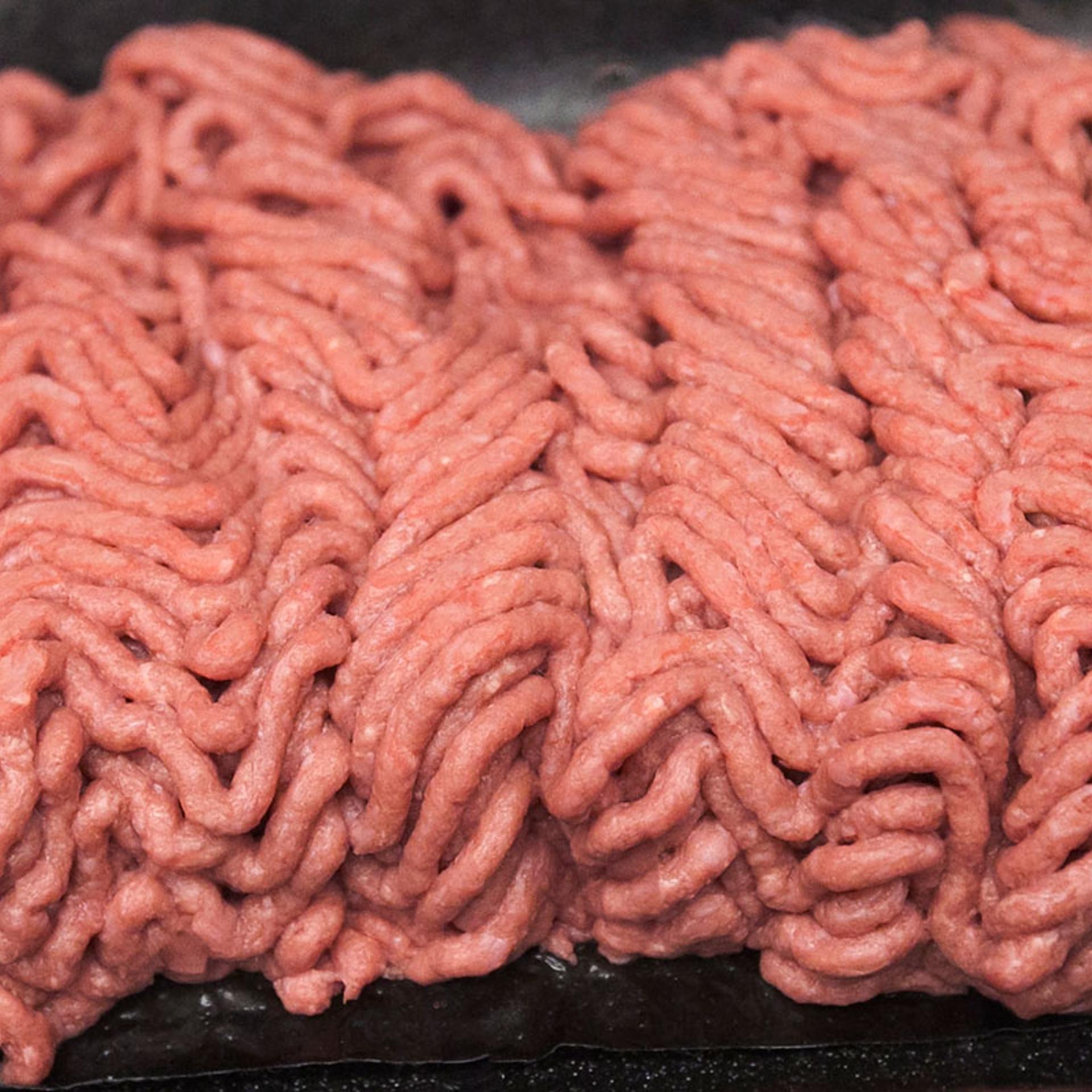 Lean finely textured beef, is displayed at the Beef Products Inc.'s plant in South Sioux City, Neb.