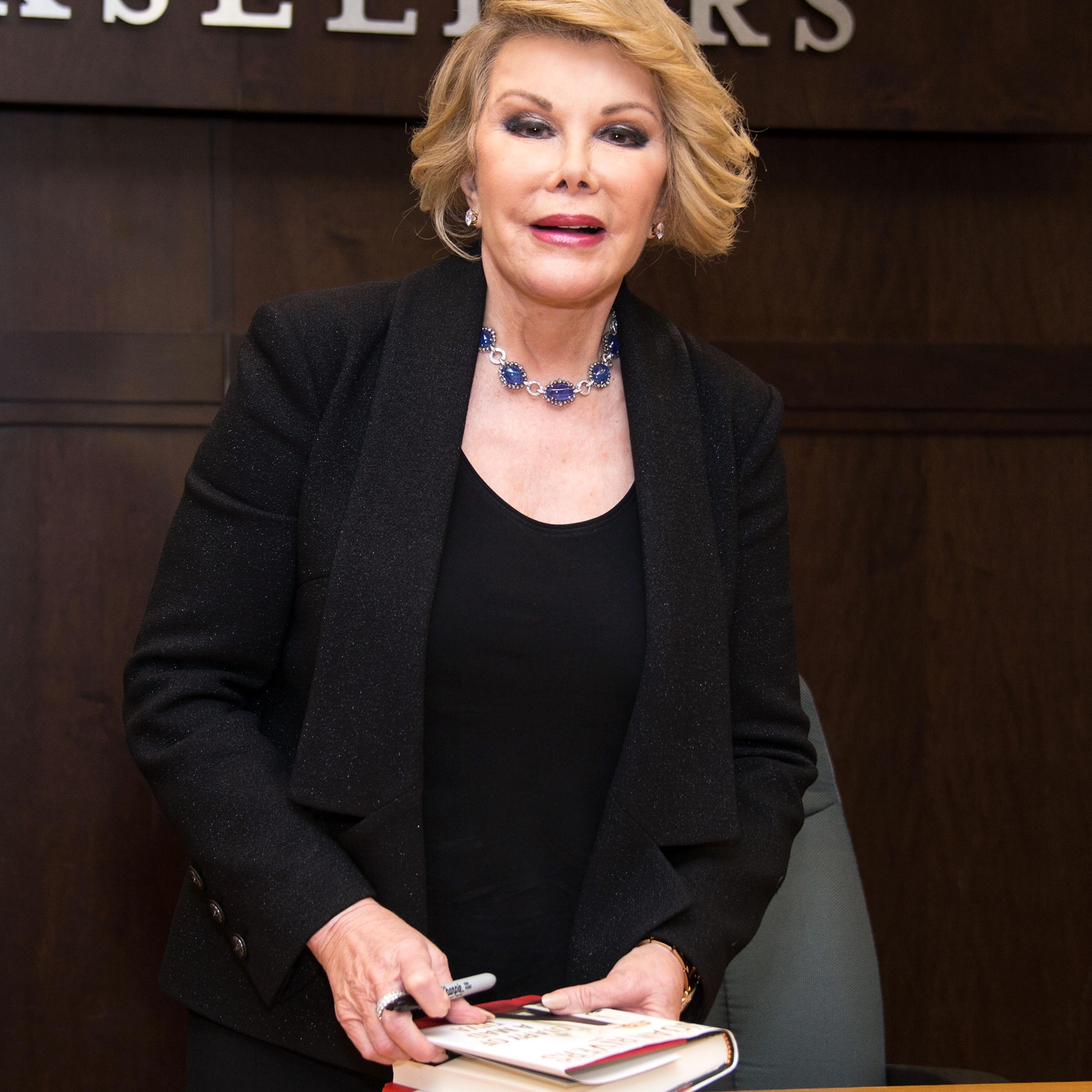 Joan Rivers Signs And Discusses Her New Book "Diary Of A Mad Diva"