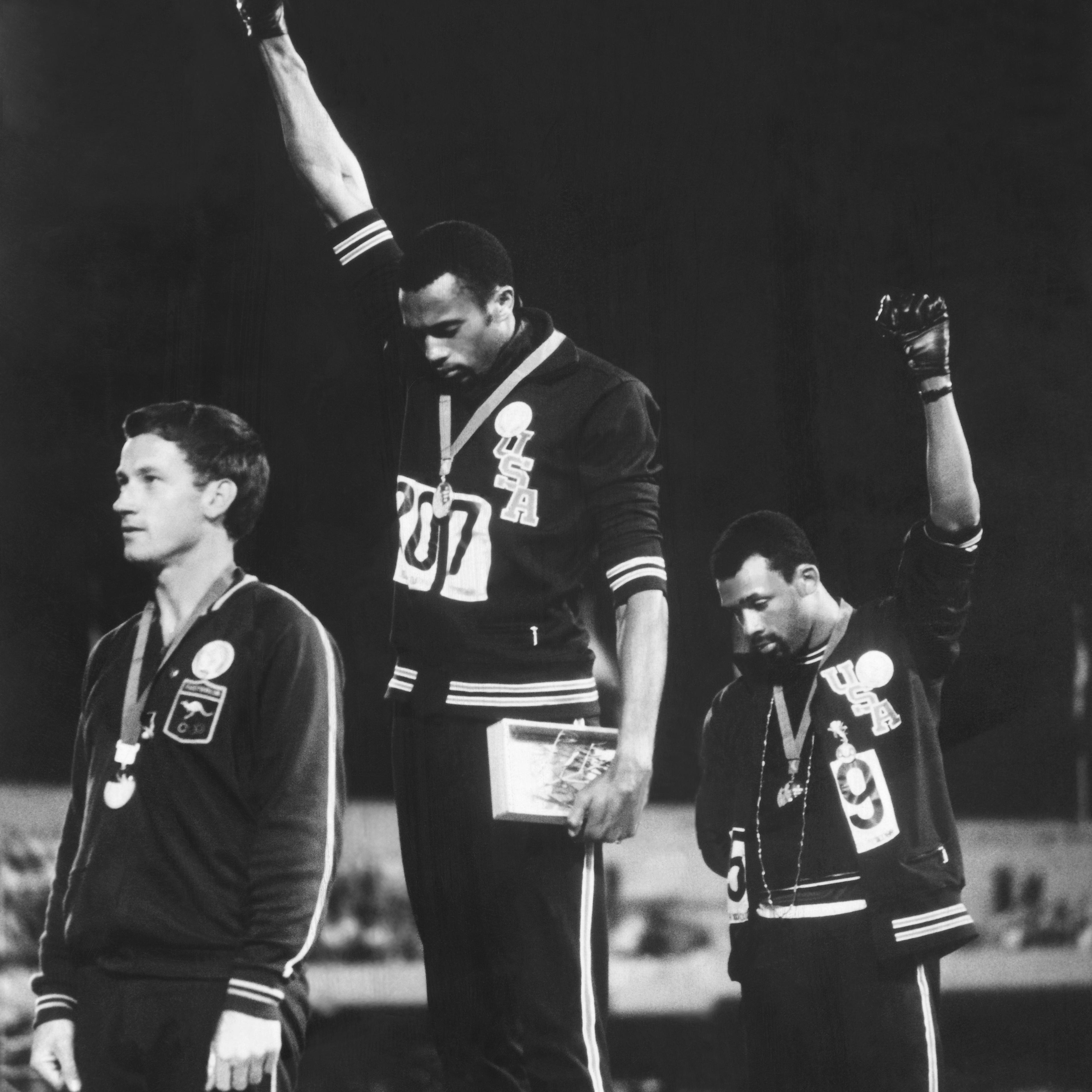 Black Power Salute At Olympic Games