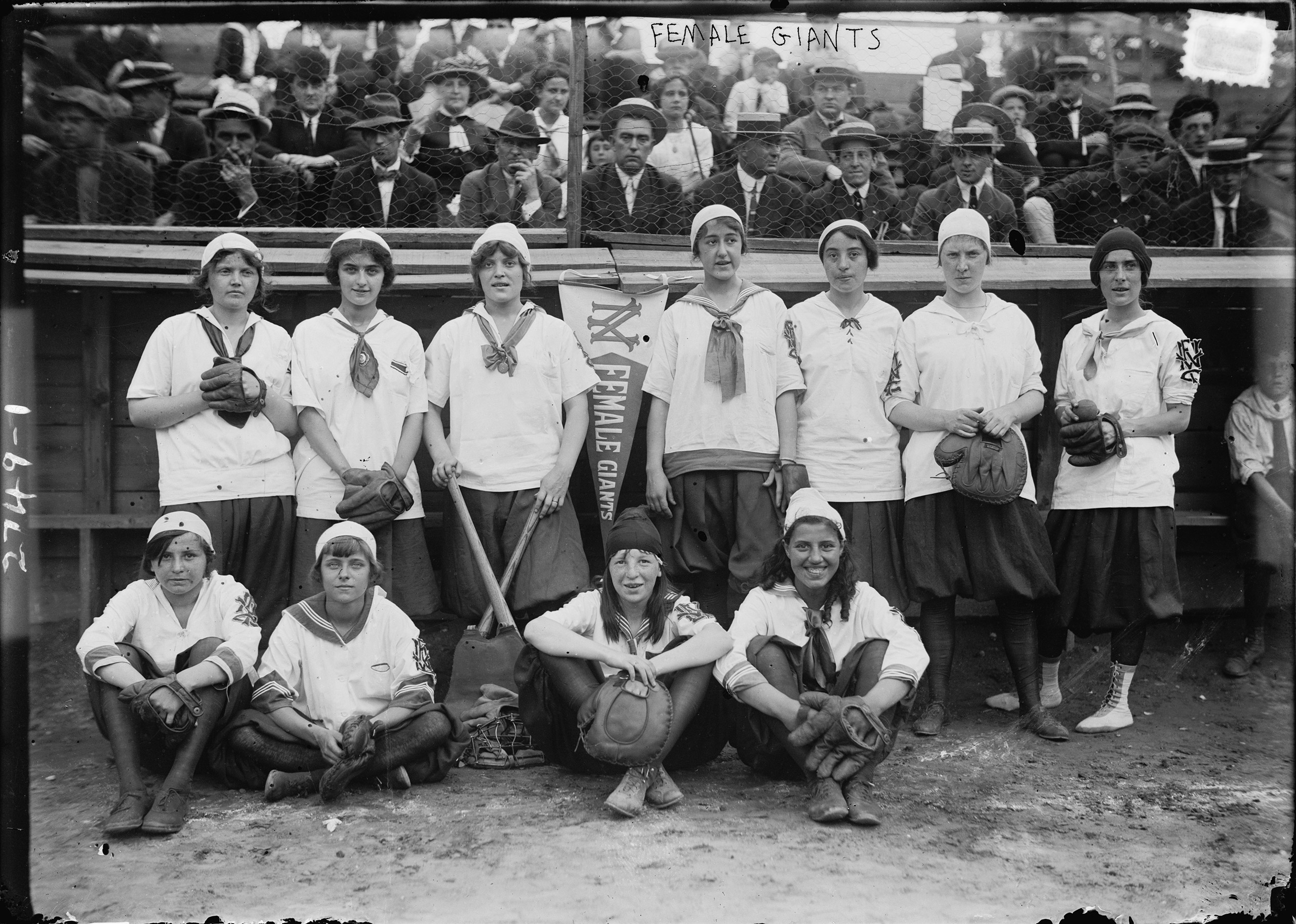 The New York Female Giants, circa 1913.