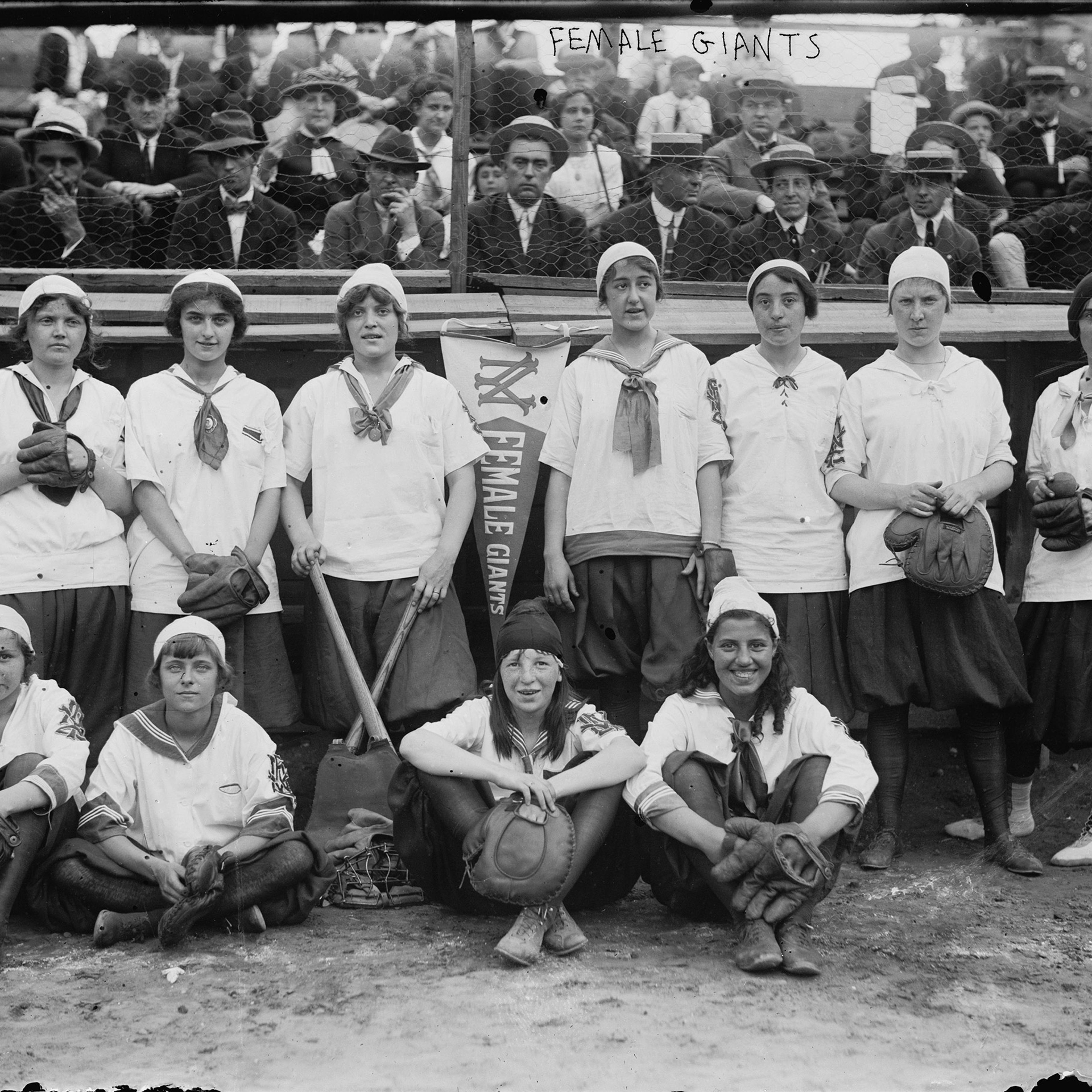 The New York Female Giants, circa 1913.