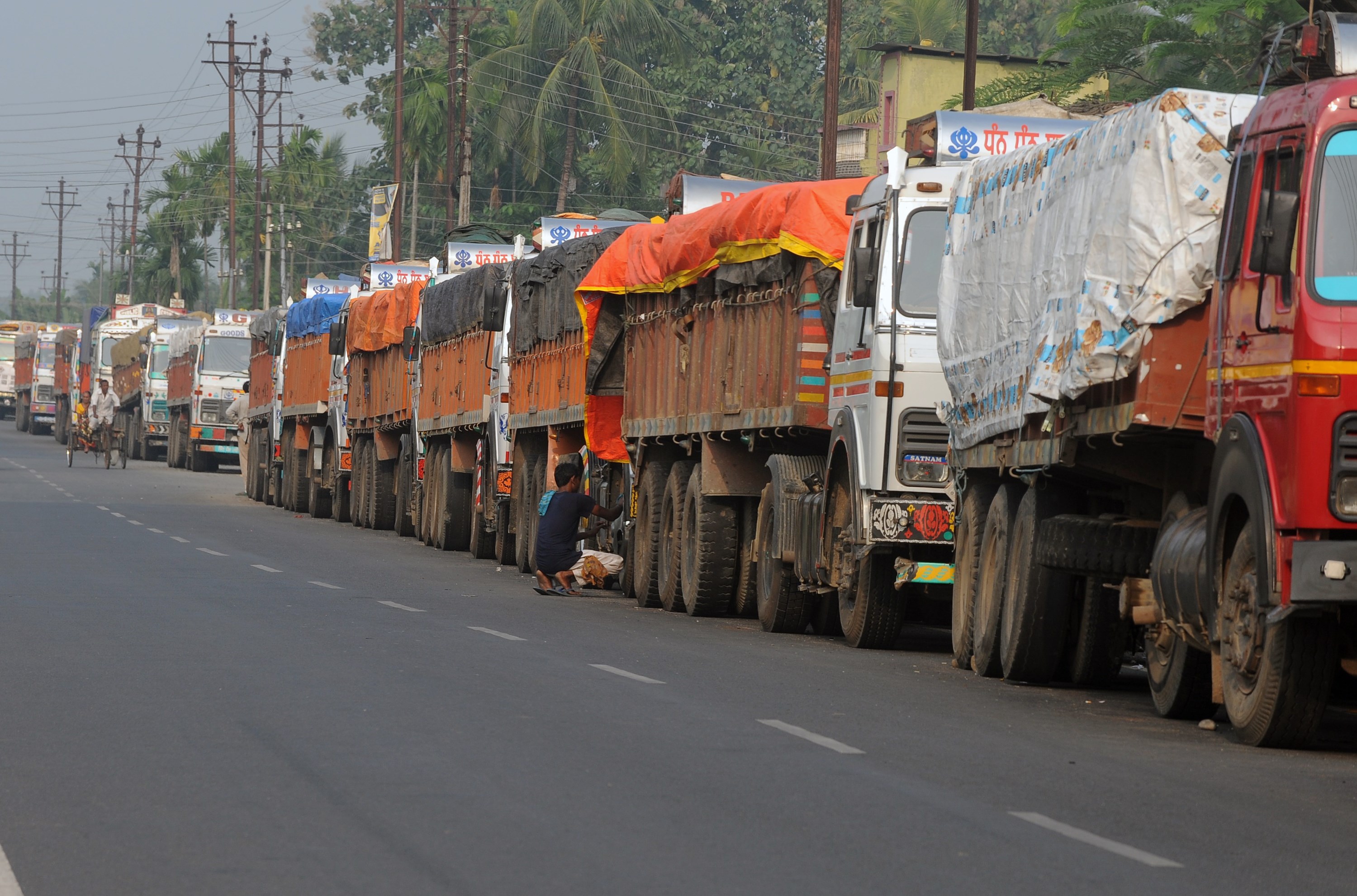 INDIA-NEPAL-PROTEST-TRADE