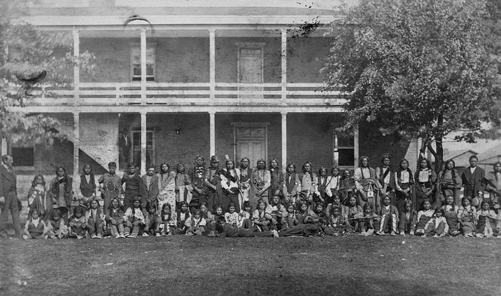 Arrival at Sioux Boys School
