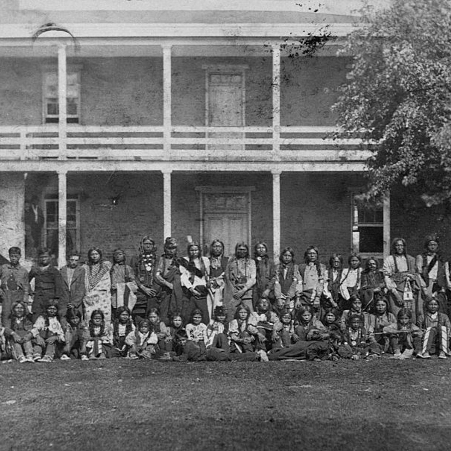 Arrival at Sioux Boys School