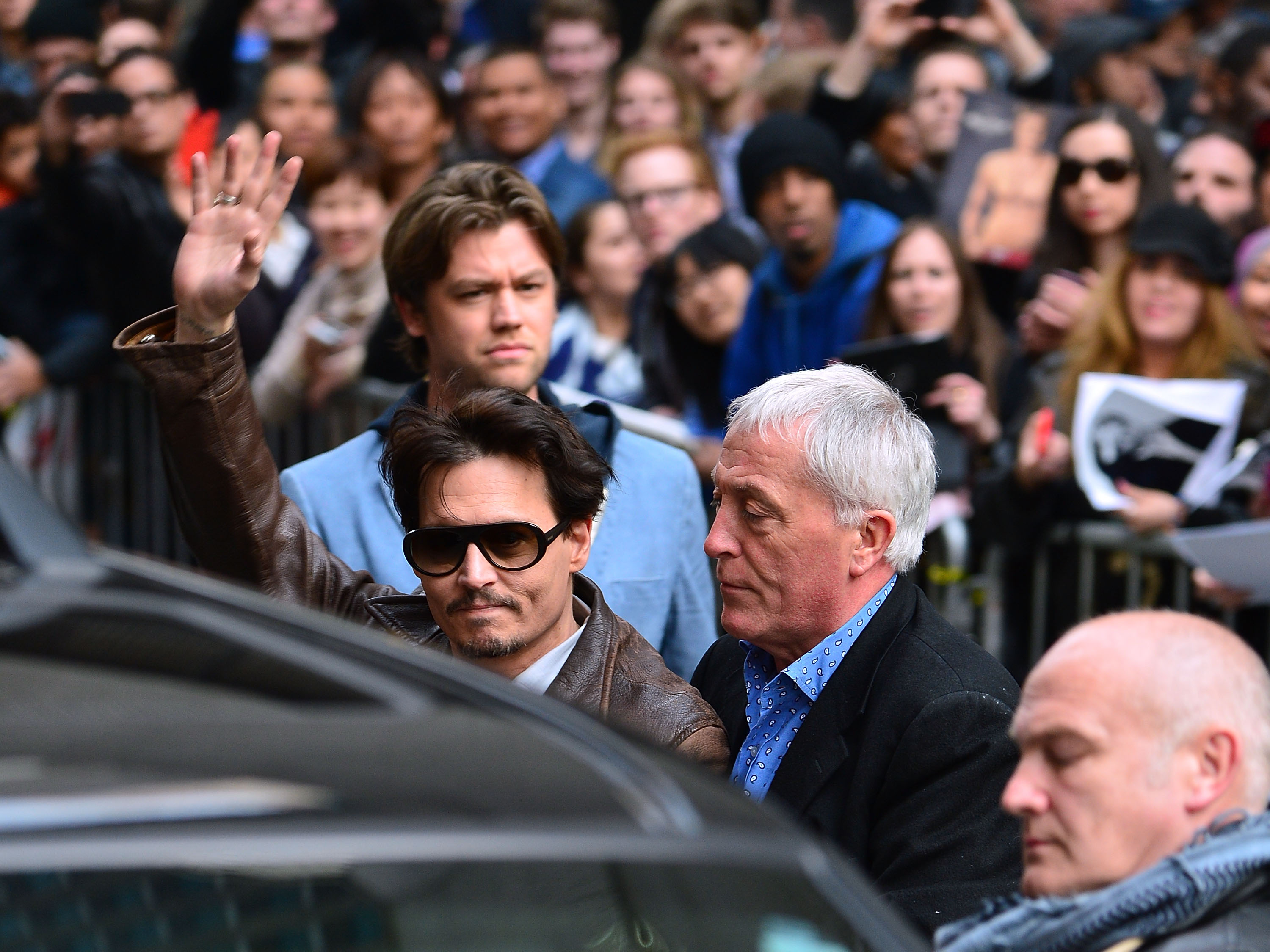 Celebrities Visit "Late Show With David Letterman" - April 3, 2014