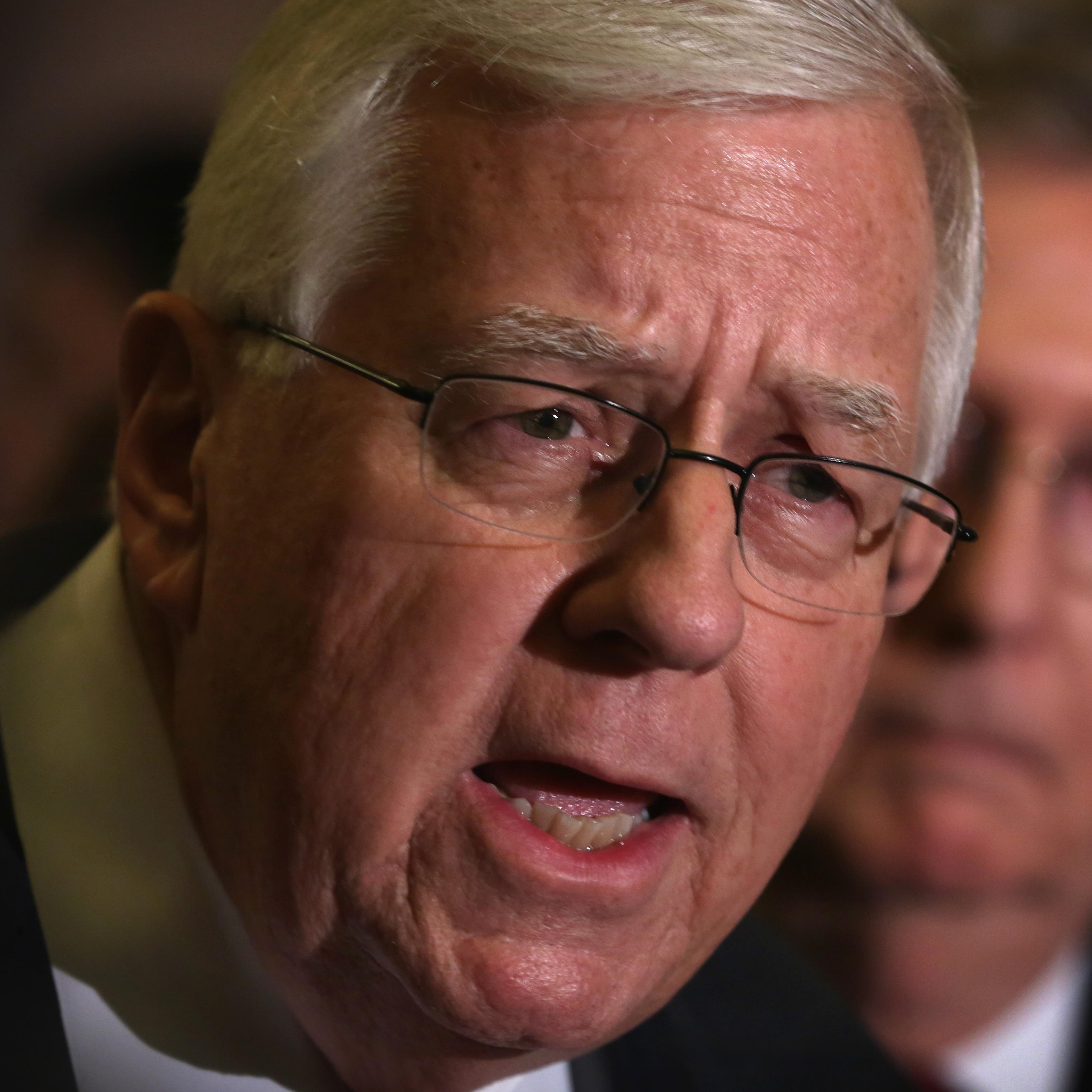 Senate Legislators Speak To The Press After Their Weekly Policy Luncheons