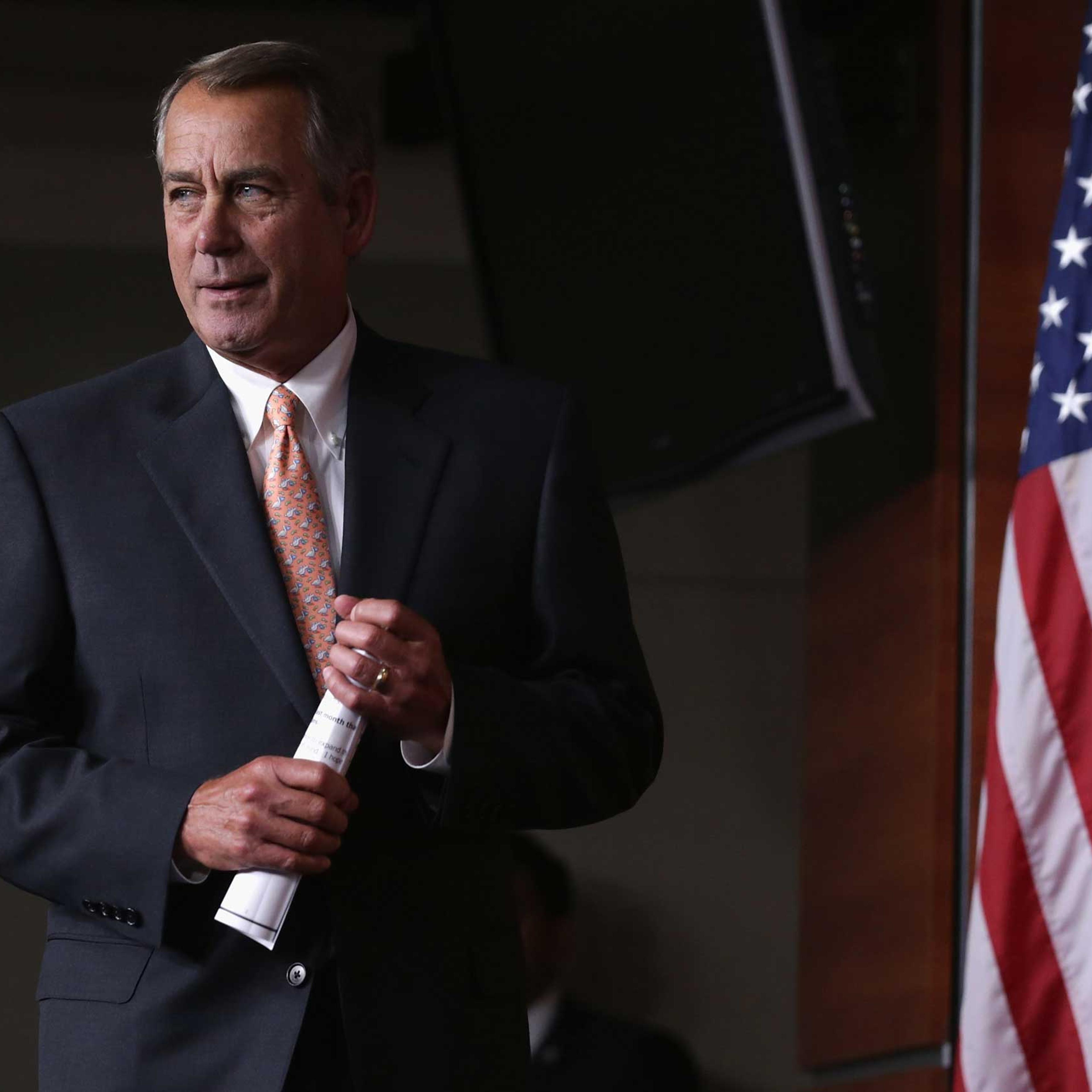 House Speaker John Boehner