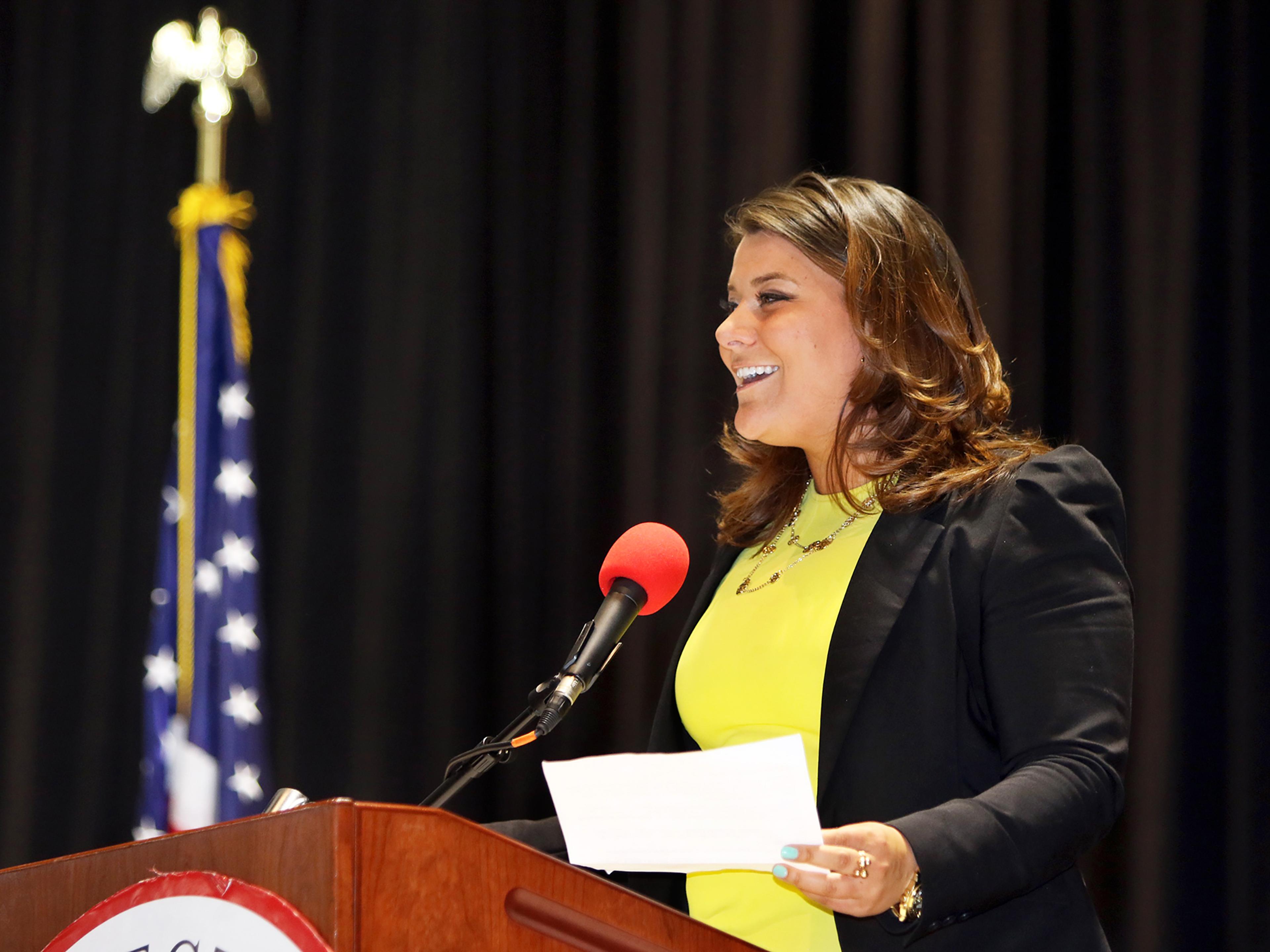 Erin Stewart - The 30-year-old asked her friends to delete their Facebook pictures of her when she ran for mayor at 26