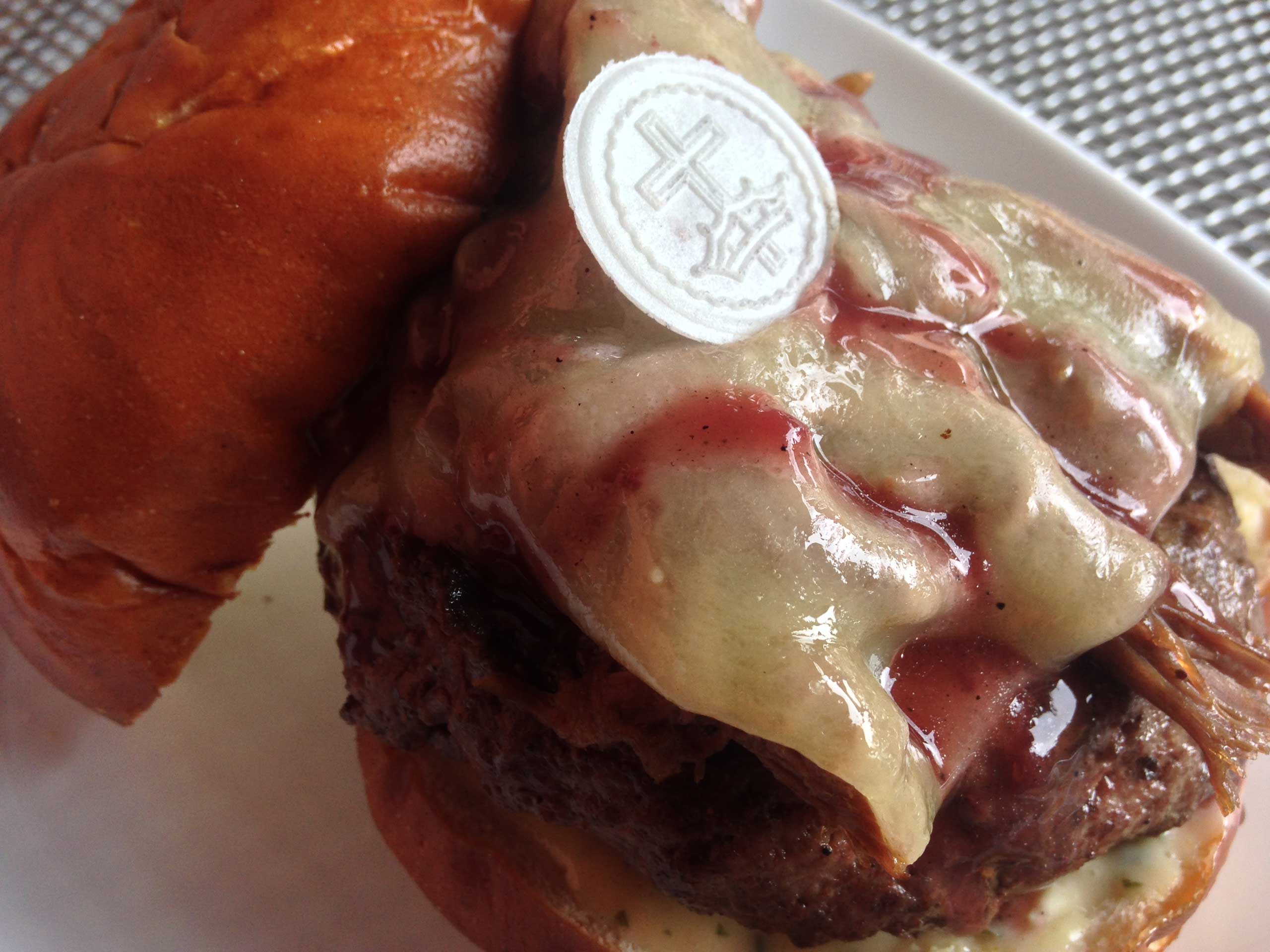In October, Chicago heavy-metal-themed bar Kuma's Corner launched one of the most outrageous burgers to date: the Ghost Burger—it's named after Swedish metal band Ghost B.C.—was topped with an unconsecrated Communion wafer. The dish sold well, but angere