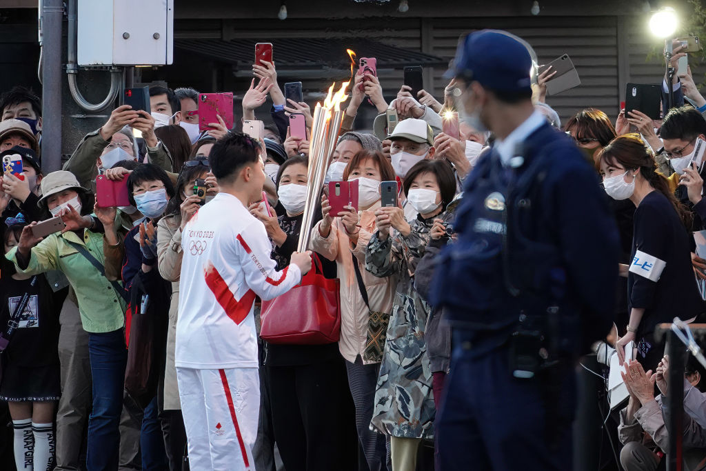 masks-olympics-torch-relay